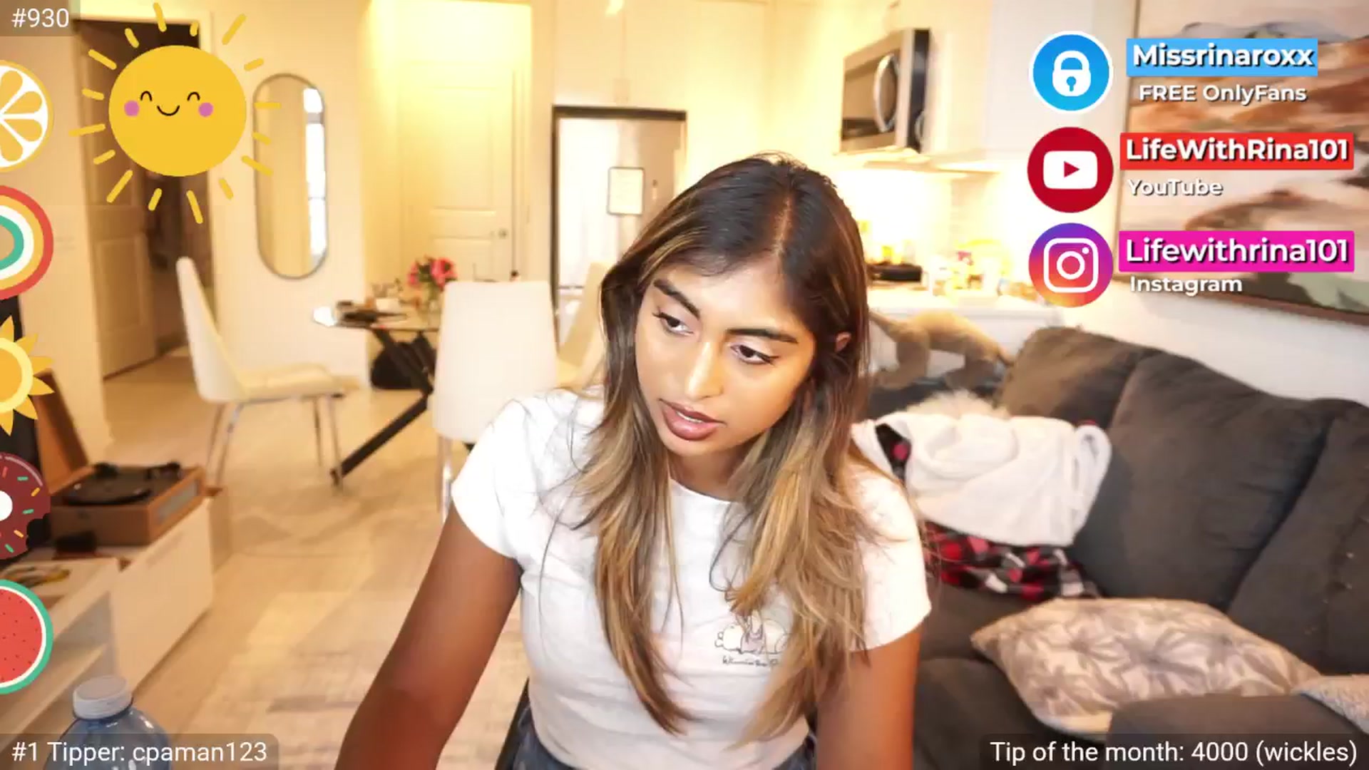 Gallery image thumbnail from Missrinaroxx's myfreecams stream on, 08/14/2025, 23:04 image 20 of 20