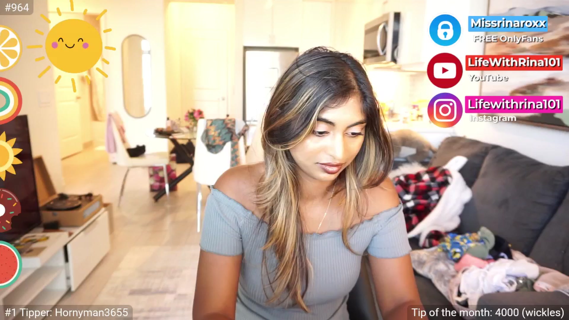 Gallery image thumbnail from Missrinaroxx's myfreecams stream on, 08/15/2025, 19:05 image 14 of 20