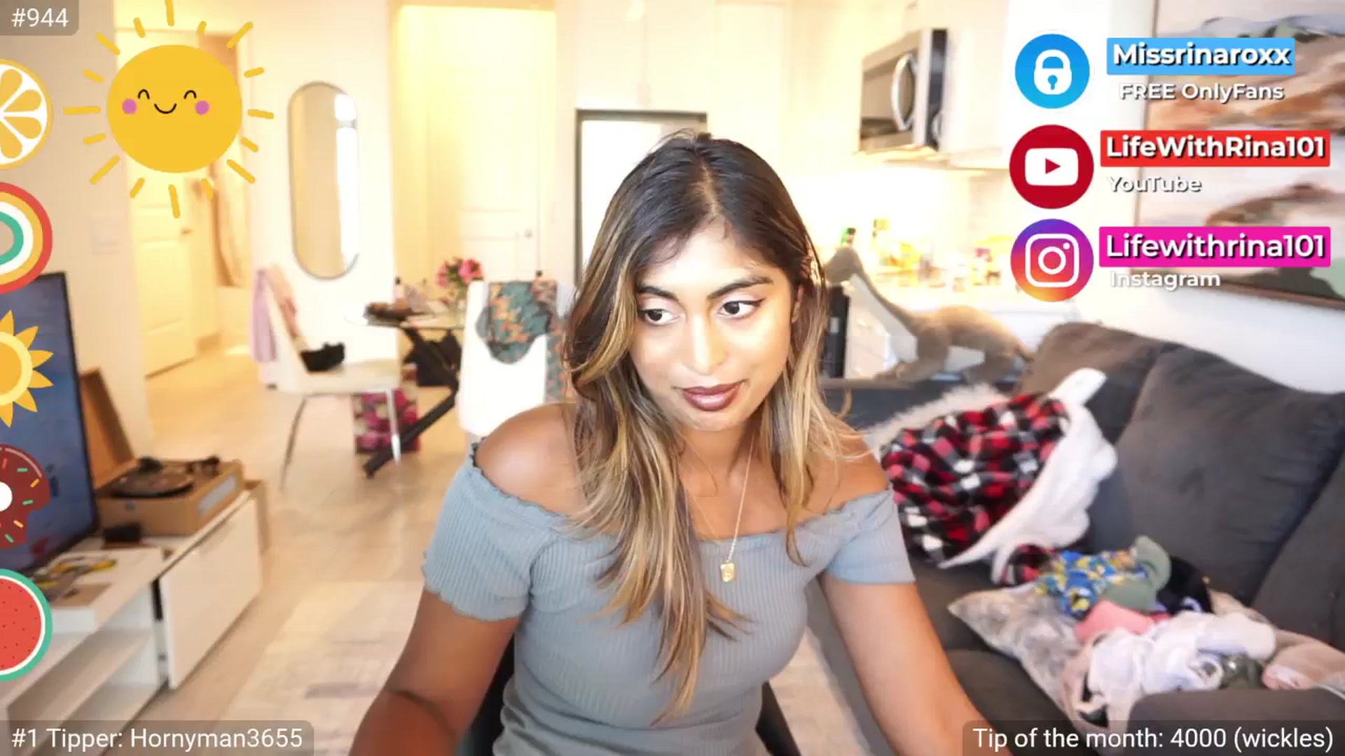 Gallery image thumbnail from Missrinaroxx's myfreecams stream on, 08/15/2025, 19:05 image 20 of 20