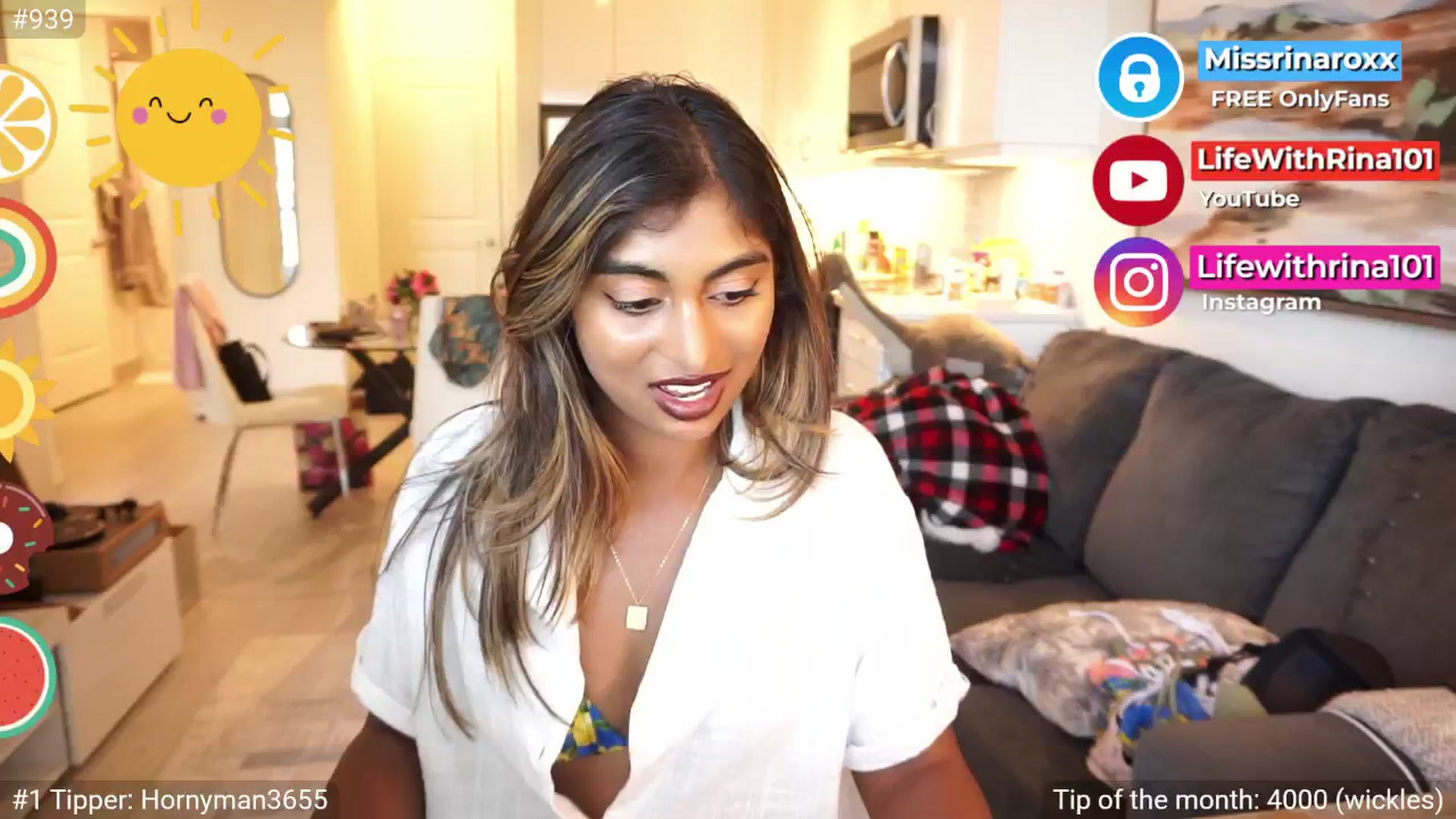 Gallery image thumbnail from Missrinaroxx's myfreecams stream on, 08/15/2025, 23:11 image 13 of 20