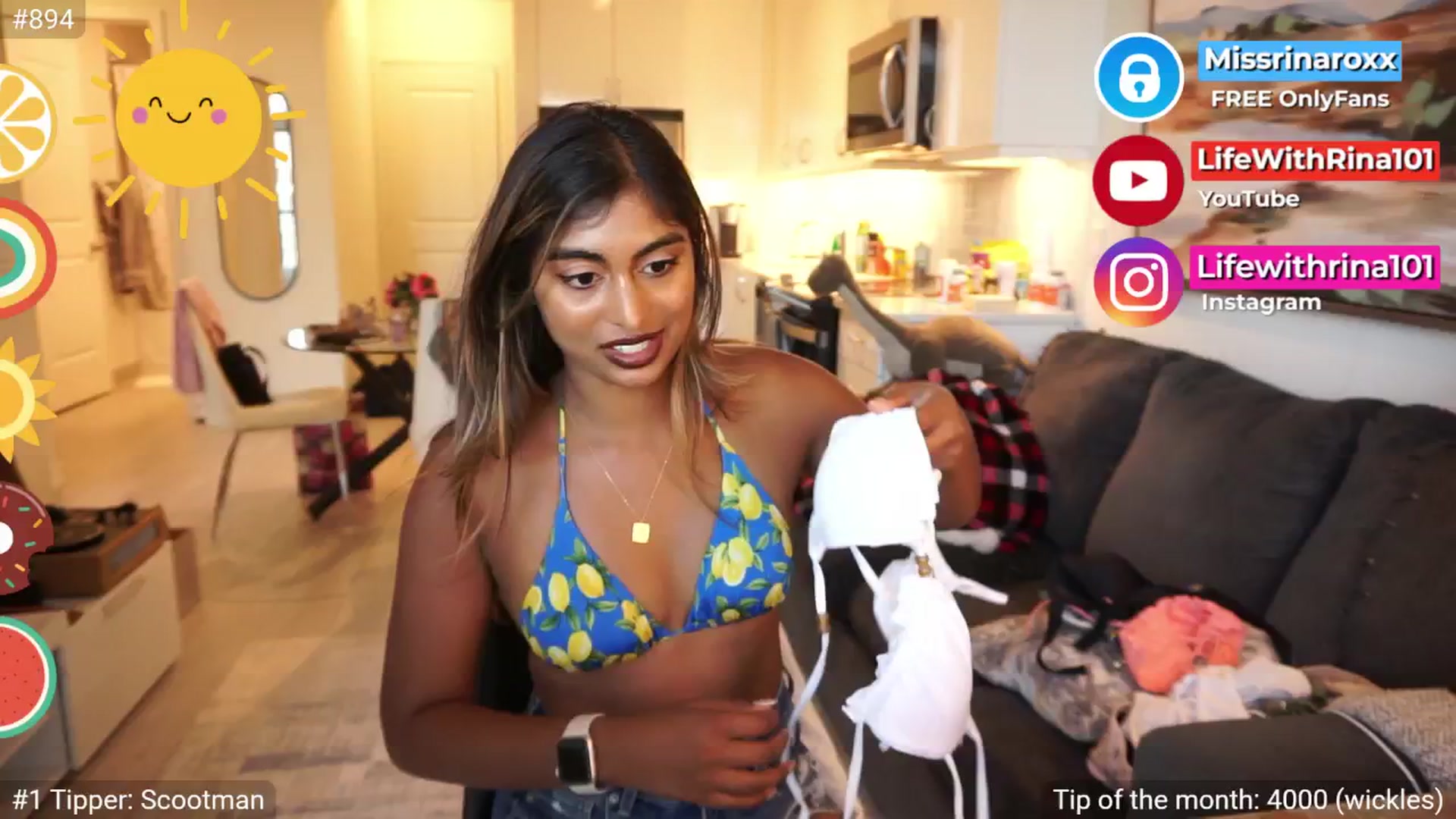 Gallery image thumbnail from Missrinaroxx's myfreecams stream on, 08/15/2025, 23:11 image 17 of 20