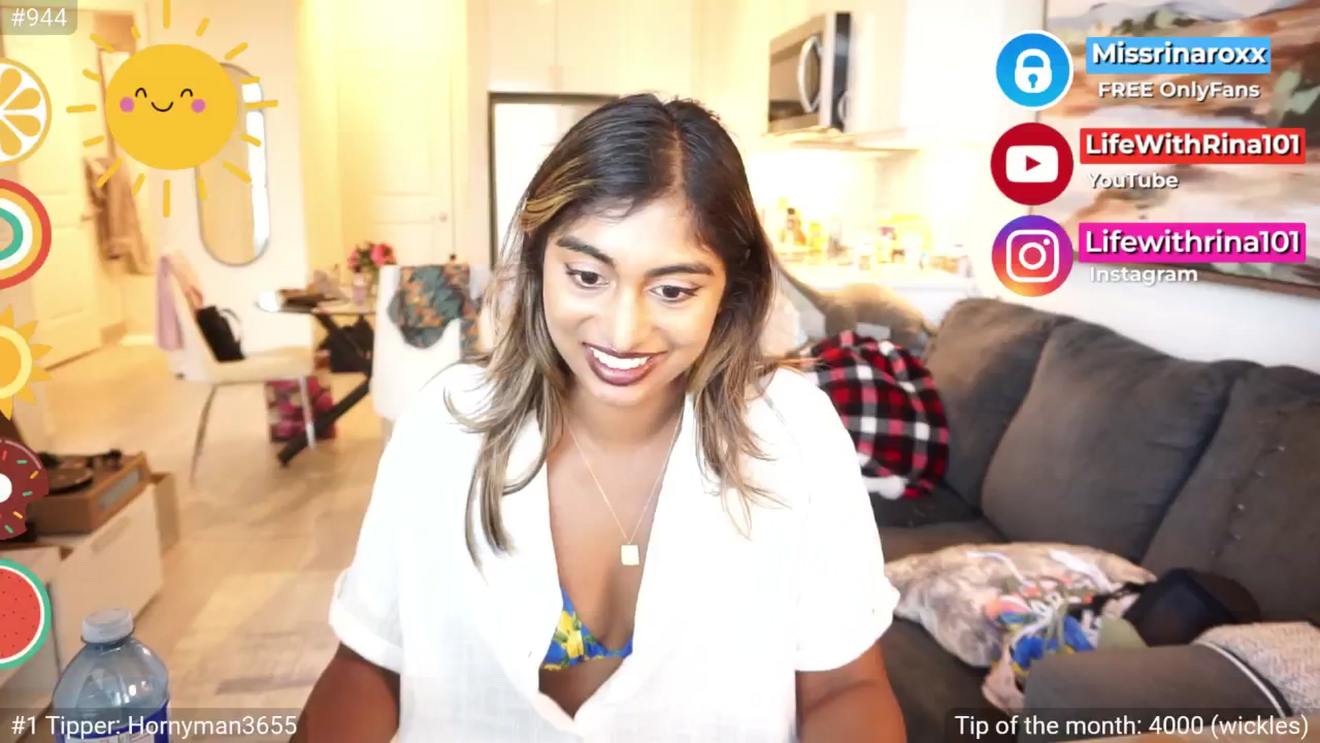 Gallery image thumbnail from Missrinaroxx's myfreecams stream on, 08/15/2025, 23:11 image 7 of 20