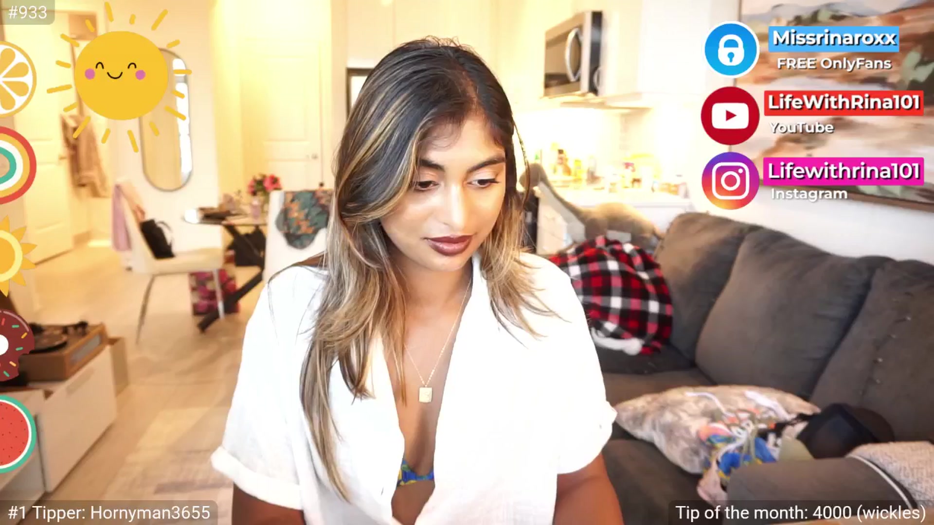 Gallery image thumbnail from Missrinaroxx's myfreecams stream on, 08/15/2025, 23:11 image 14 of 20