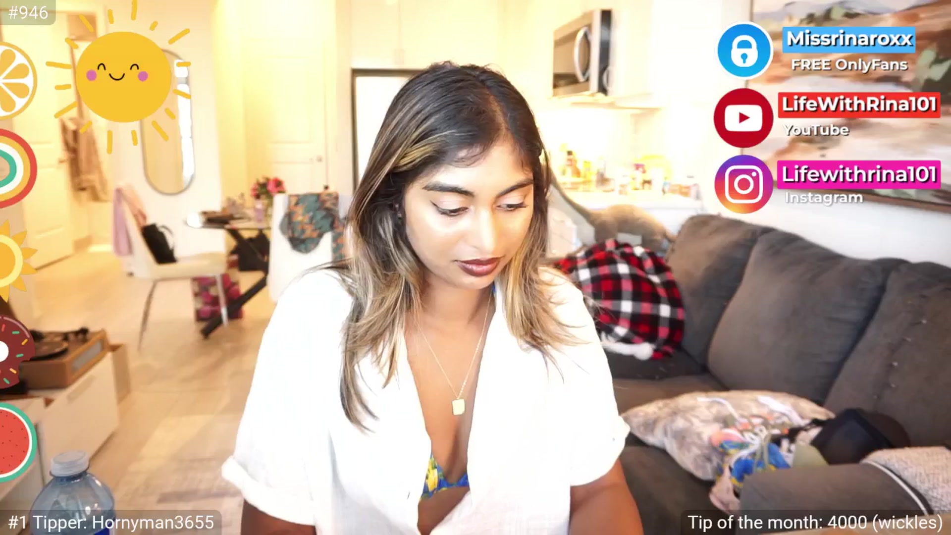 Gallery image thumbnail from Missrinaroxx's myfreecams stream on, 08/15/2025, 23:11 image 10 of 20