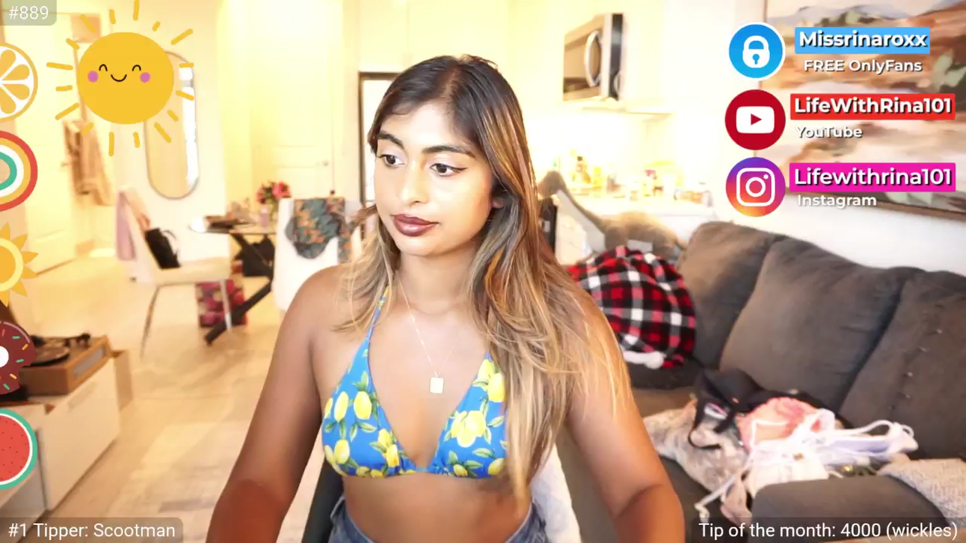 Gallery image thumbnail from Missrinaroxx's myfreecams stream on, 08/15/2025, 23:11 image 20 of 20