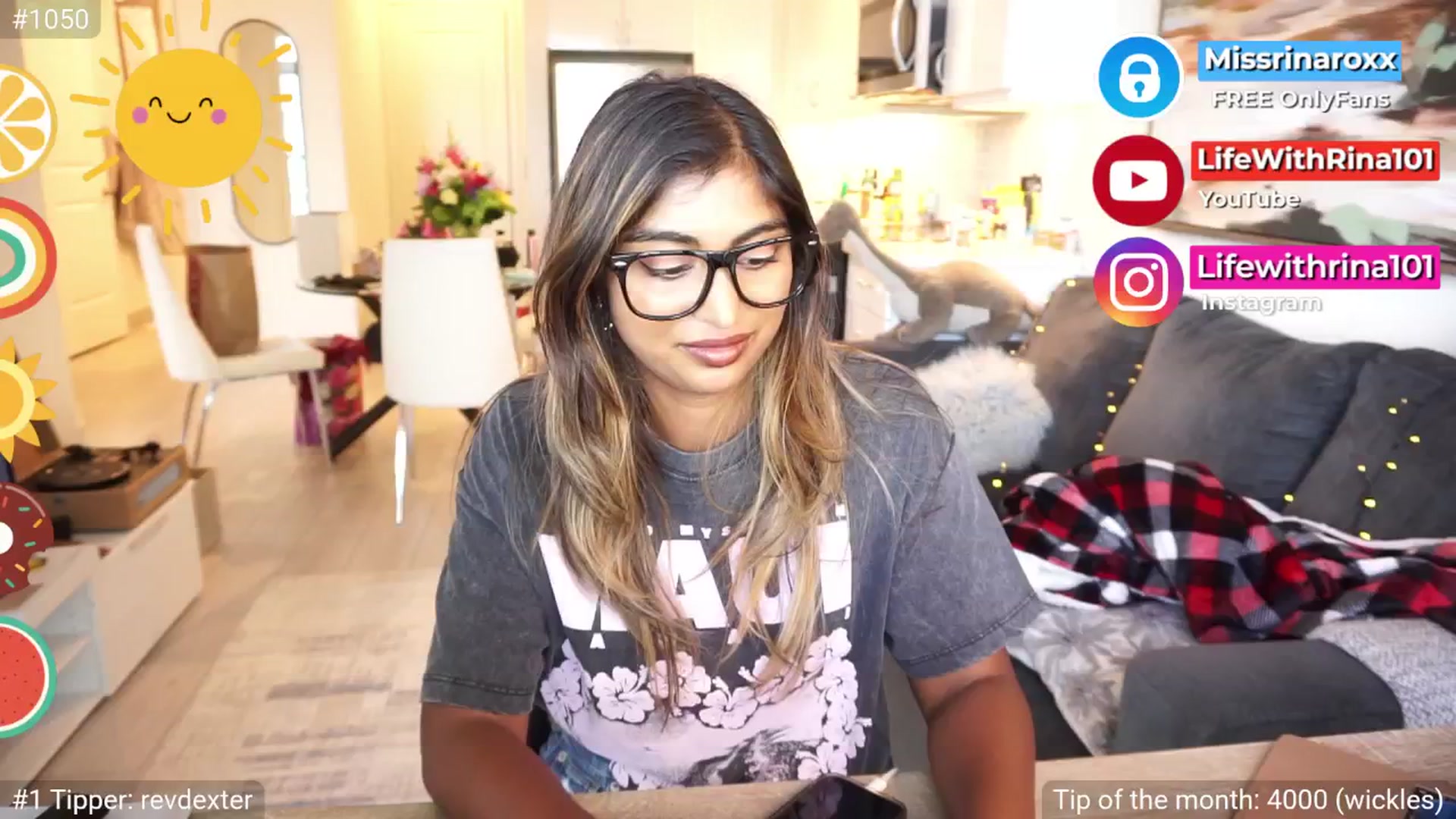 Gallery image thumbnail from Missrinaroxx's myfreecams stream on, 08/18/2025, 18:59 image 19 of 20