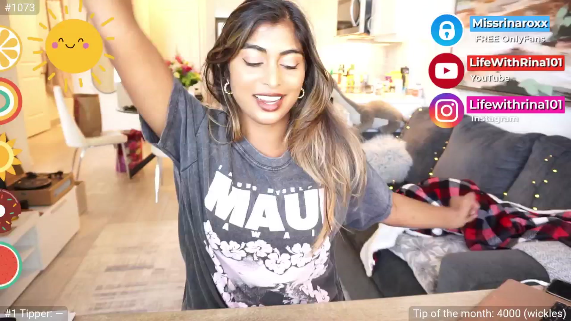 Gallery image thumbnail from Missrinaroxx's myfreecams stream on, 08/18/2025, 18:59 image 1 of 20