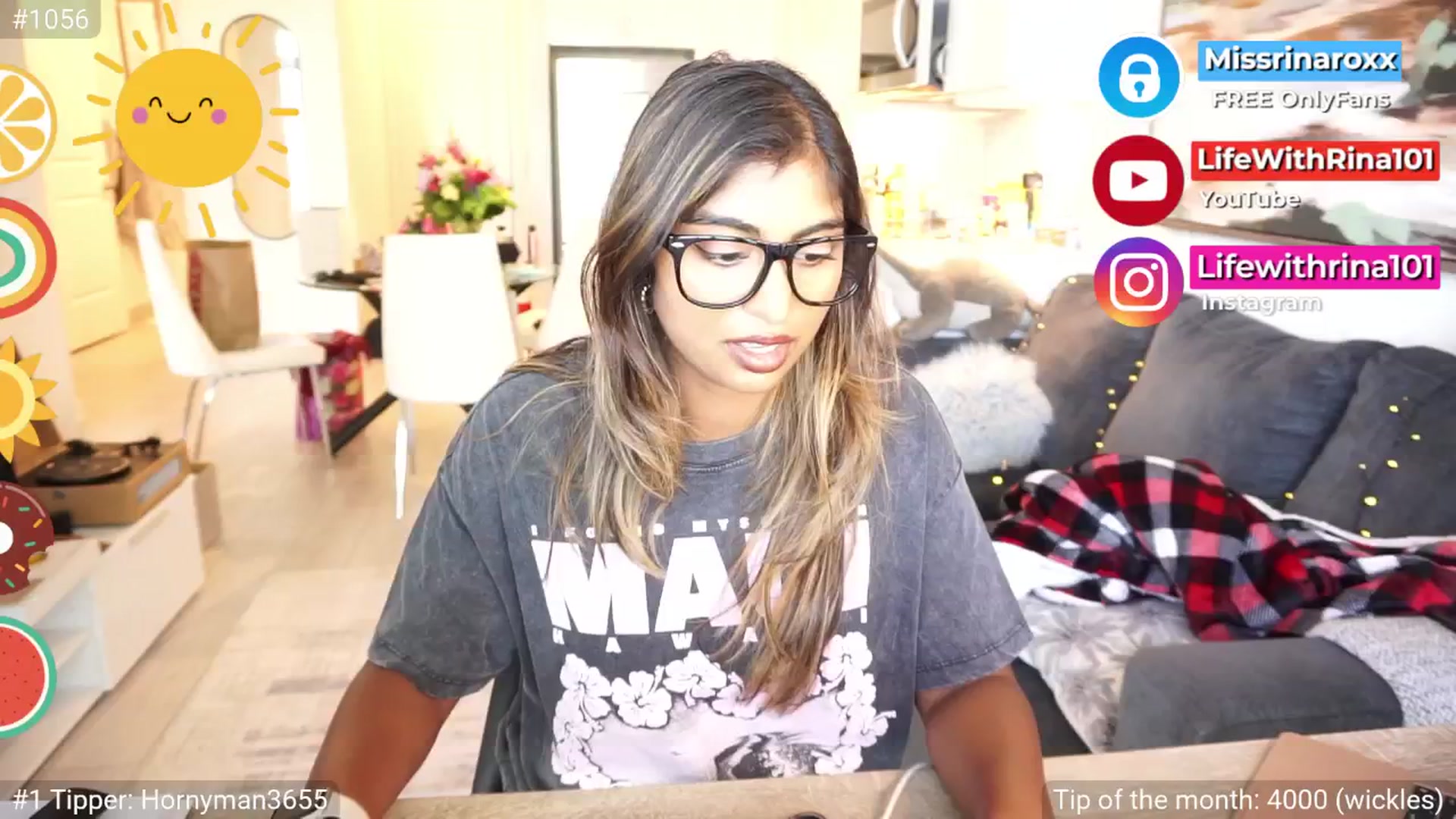 Gallery image thumbnail from Missrinaroxx's myfreecams stream on, 08/18/2025, 18:59 image 12 of 20
