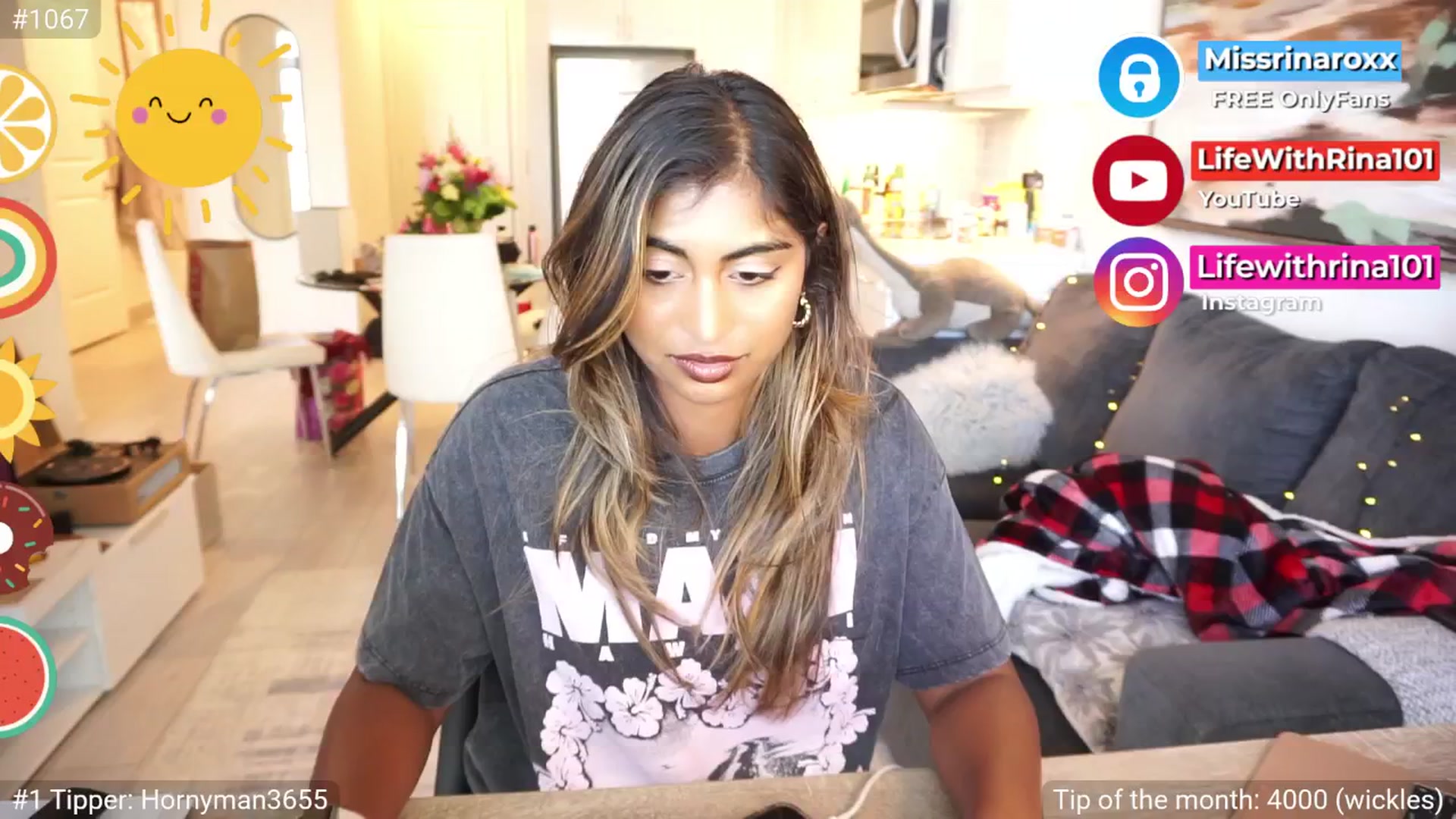 Gallery image thumbnail from Missrinaroxx's myfreecams stream on, 08/18/2025, 18:59 image 8 of 20