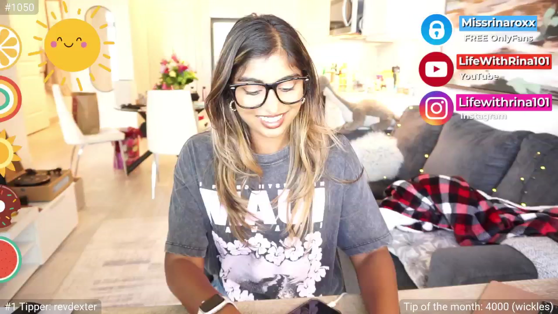 Gallery image thumbnail from Missrinaroxx's myfreecams stream on, 08/18/2025, 18:59 image 17 of 20