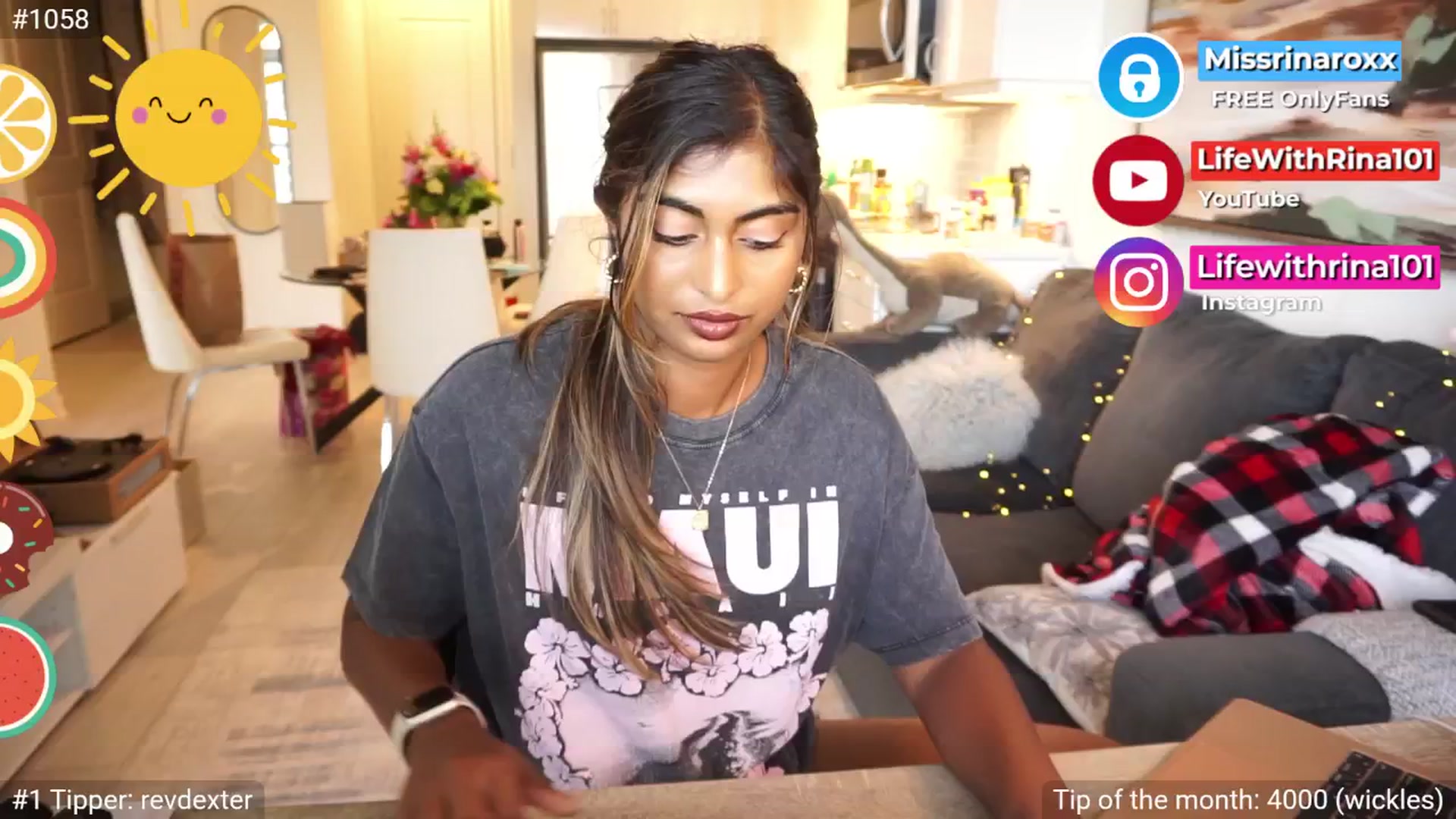 Gallery image thumbnail from Missrinaroxx's myfreecams stream on, 08/18/2025, 23:12 image 7 of 20