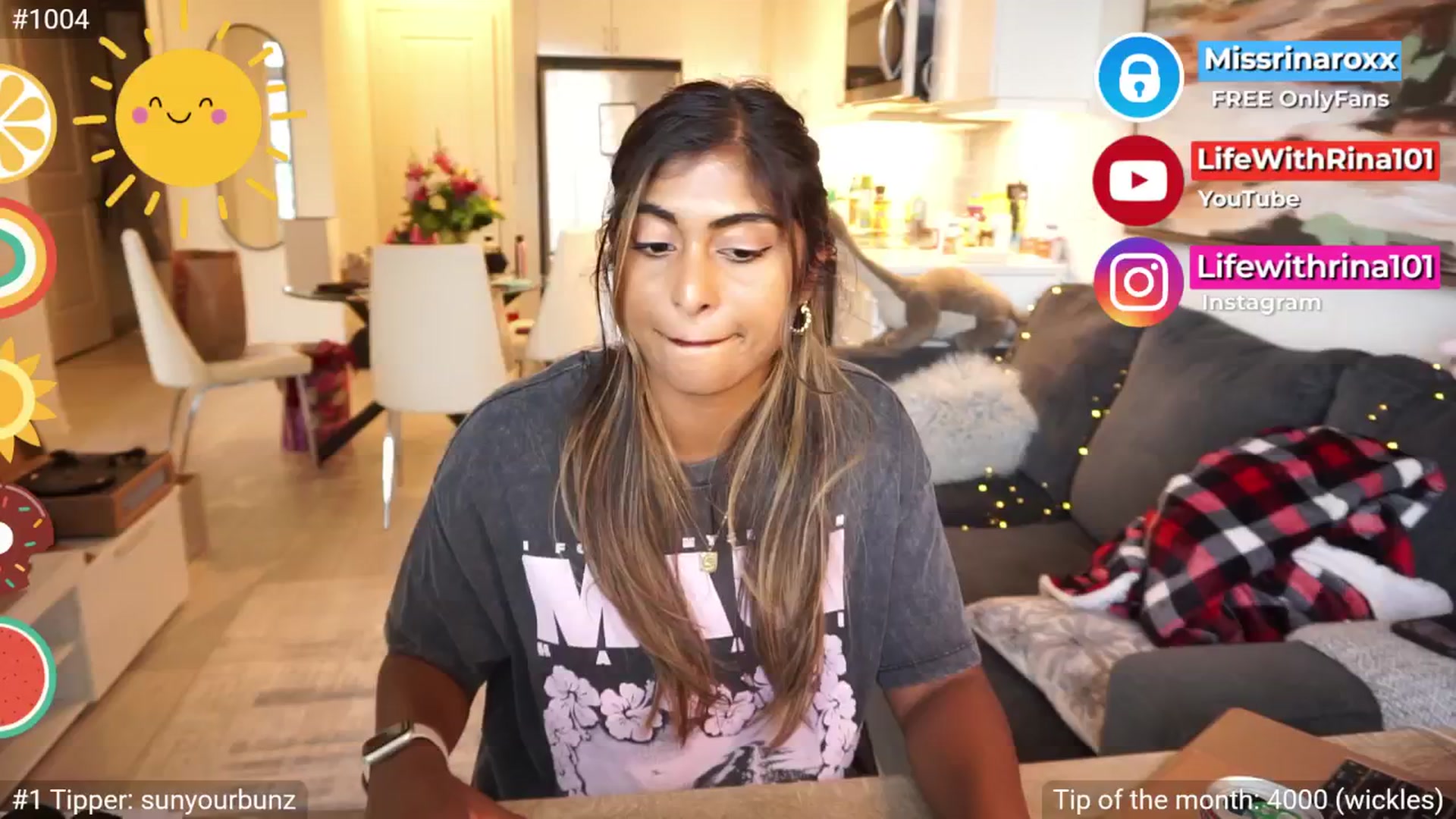 Gallery image thumbnail from Missrinaroxx's myfreecams stream on, 08/18/2025, 23:12 image 15 of 20