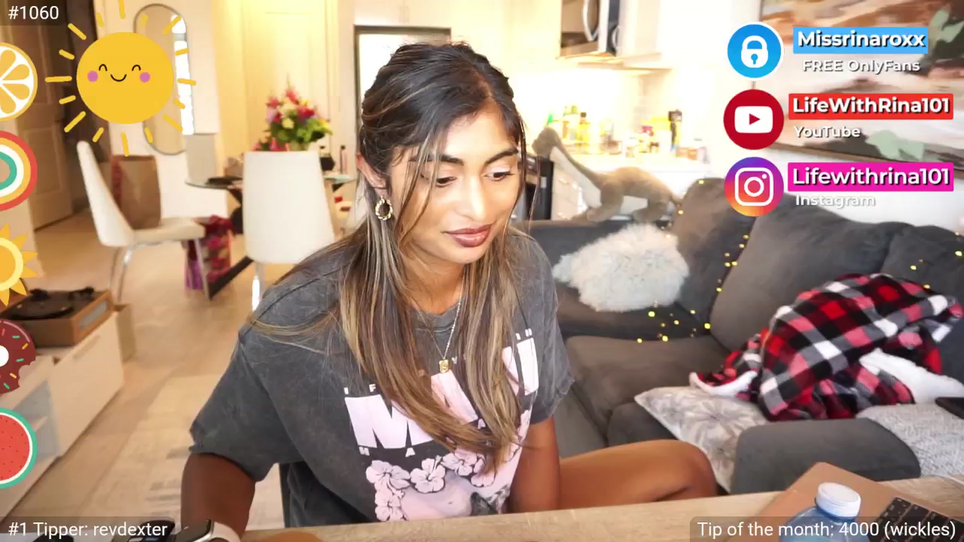 Gallery image thumbnail from Missrinaroxx's myfreecams stream on, 08/18/2025, 23:12 image 3 of 20