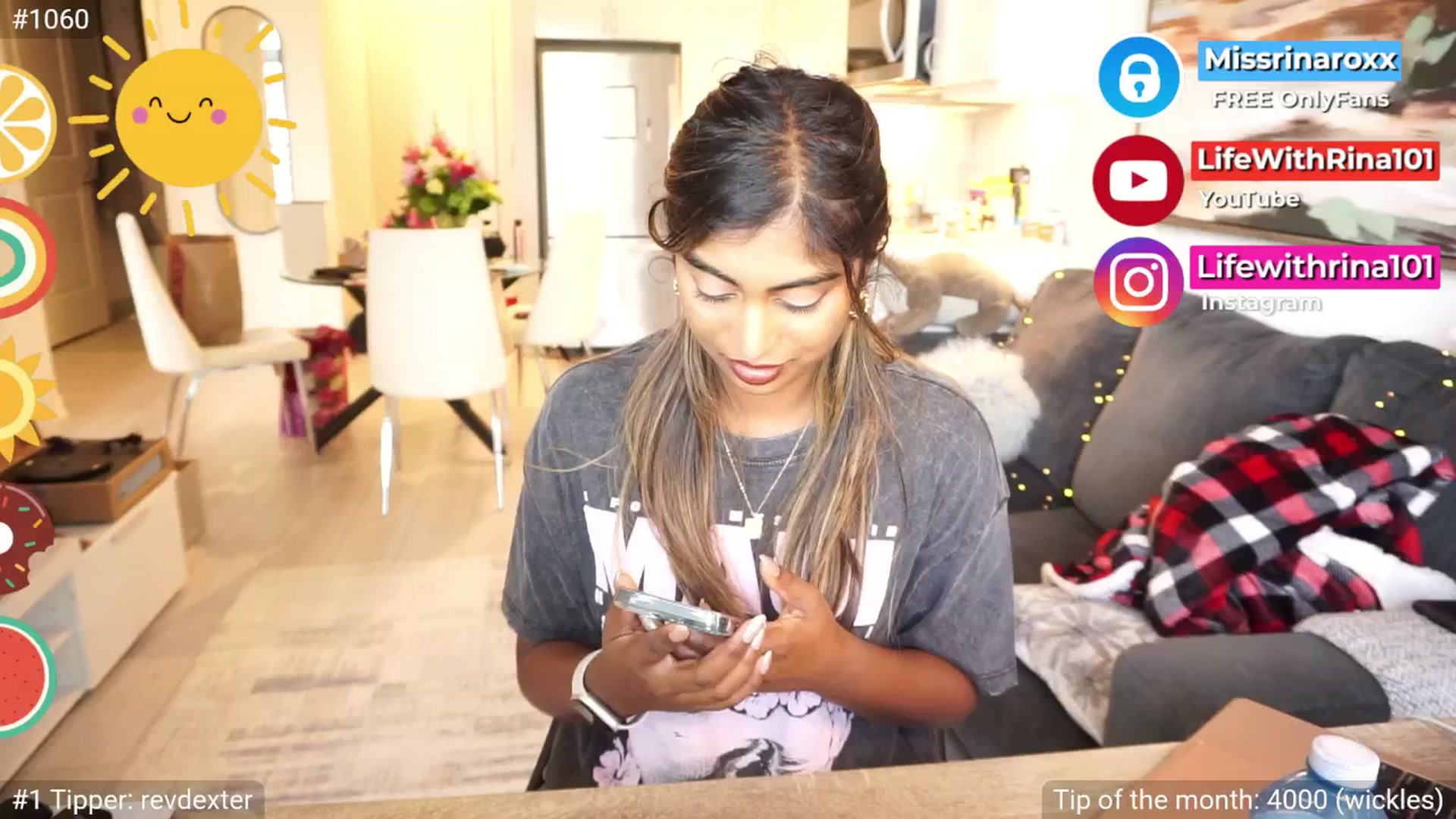 Gallery image thumbnail from Missrinaroxx's myfreecams stream on, 08/18/2025, 23:12 image 4 of 20