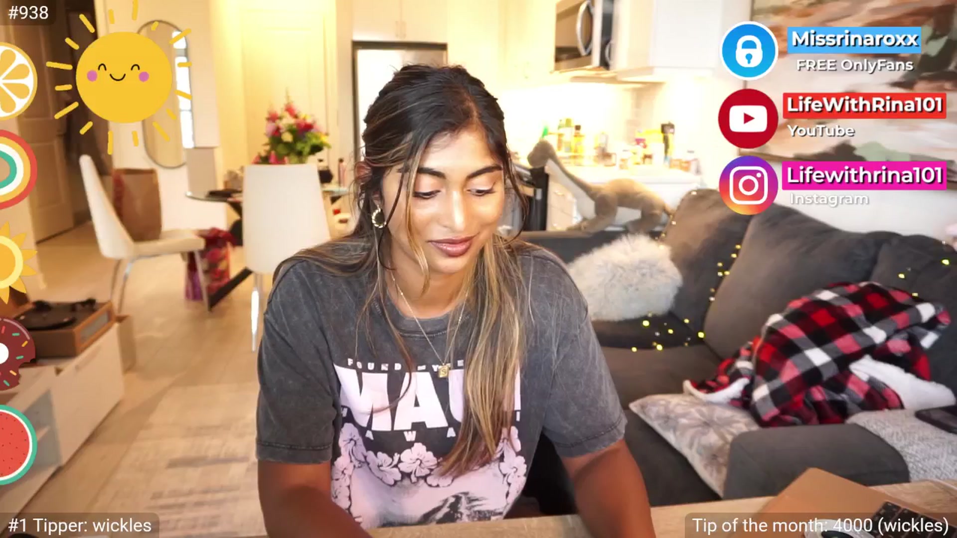 Gallery image thumbnail from Missrinaroxx's myfreecams stream on, 08/18/2025, 23:12 image 19 of 20