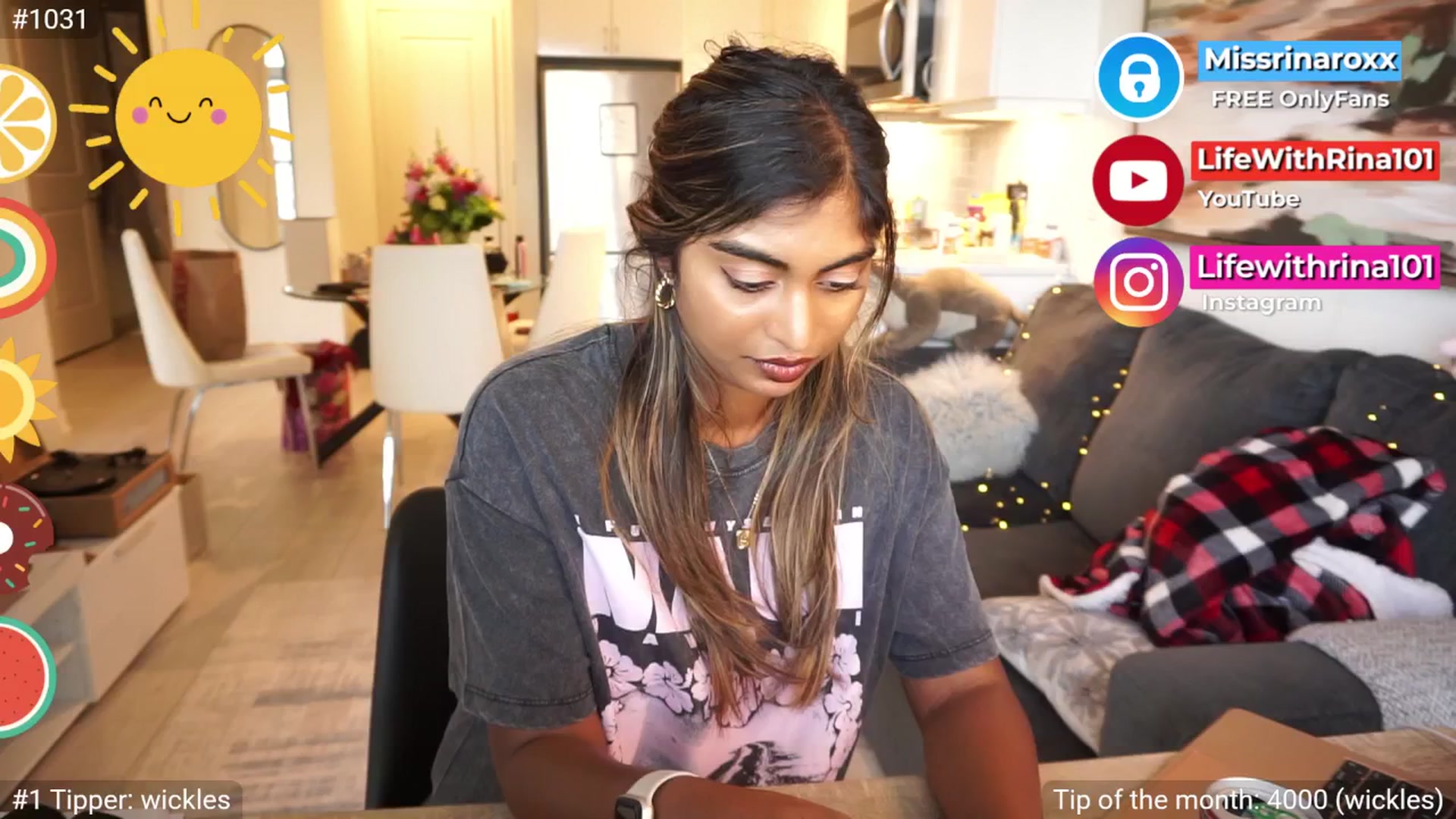 Gallery image thumbnail from Missrinaroxx's myfreecams stream on, 08/18/2025, 23:12 image 12 of 20