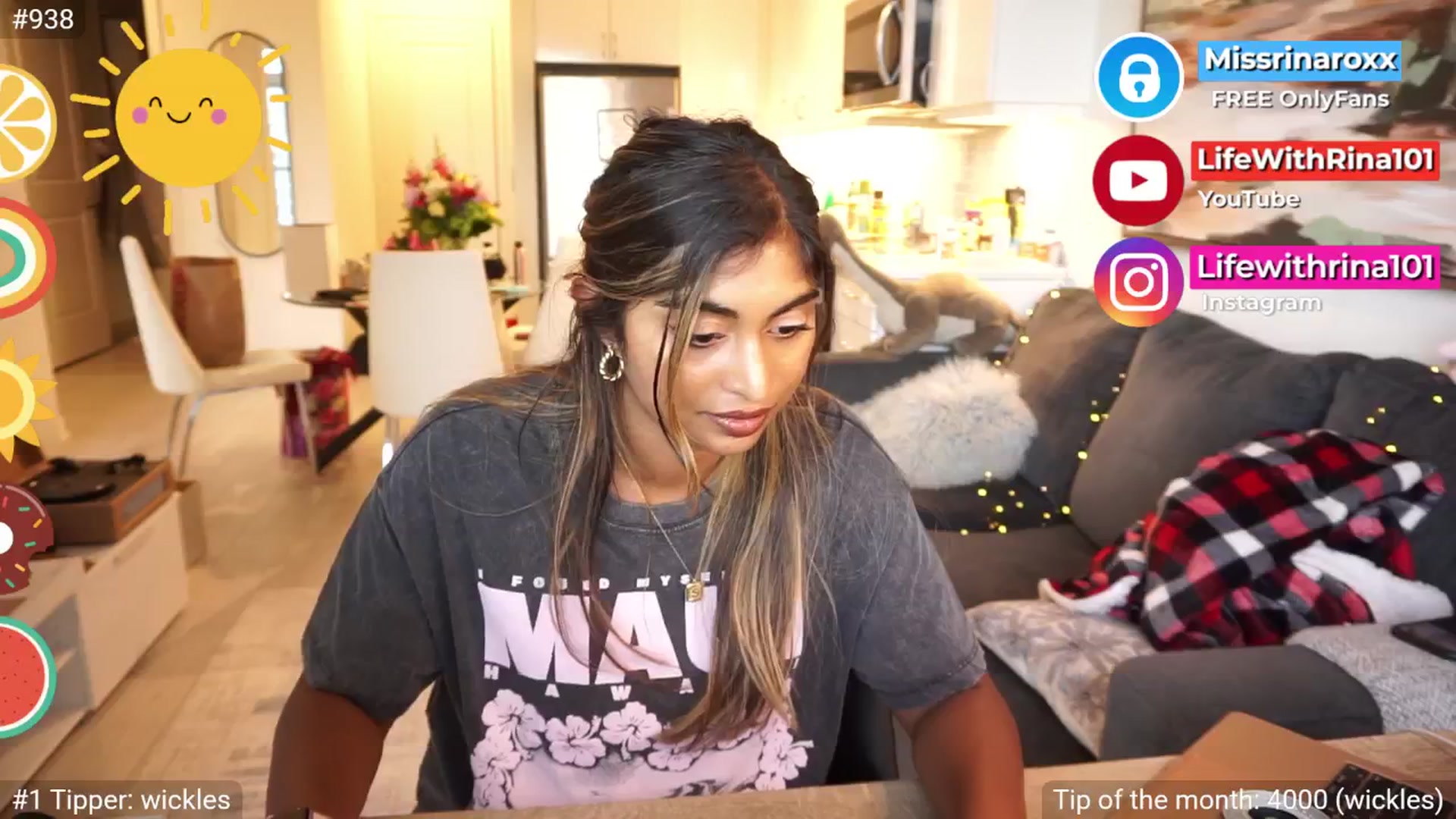 Gallery image thumbnail from Missrinaroxx's myfreecams stream on, 08/18/2025, 23:12 image 20 of 20