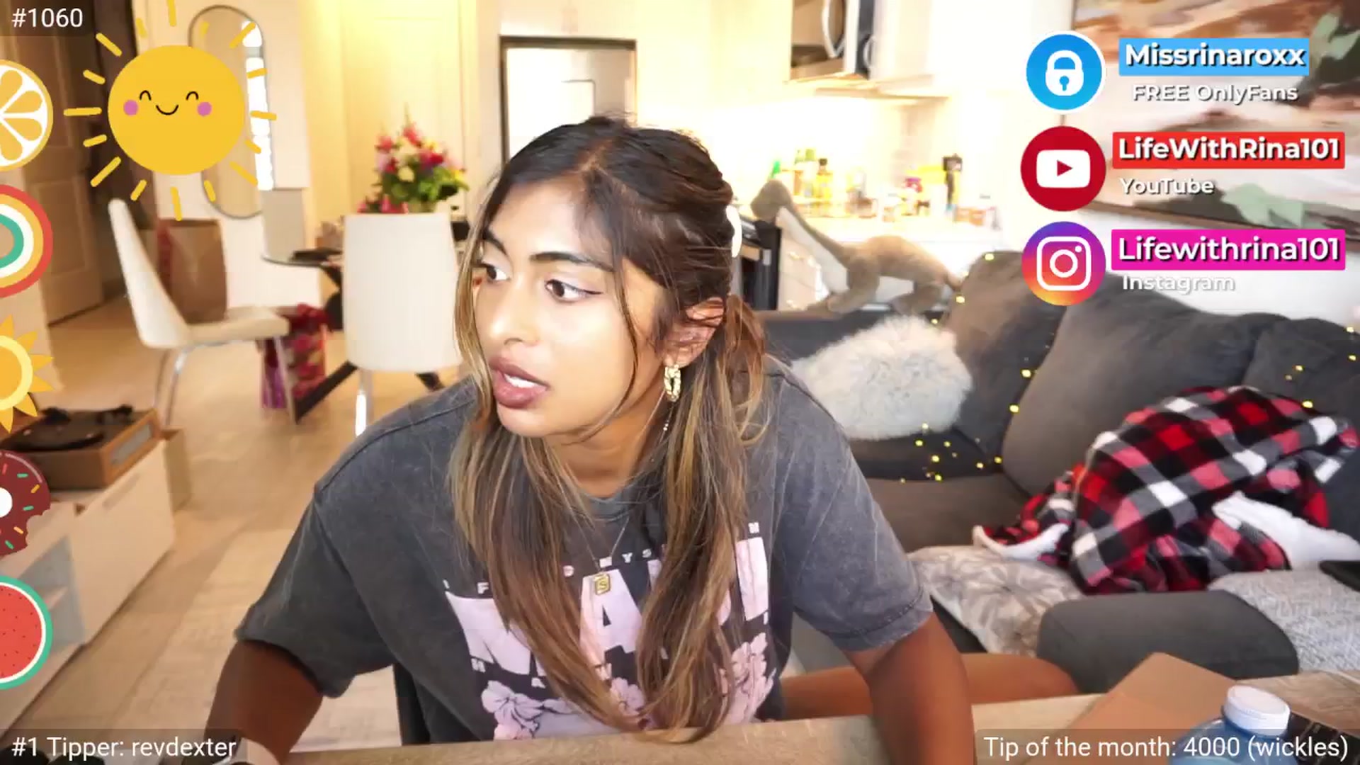 Gallery image thumbnail from Missrinaroxx's myfreecams stream on, 08/18/2025, 23:12 image 6 of 20