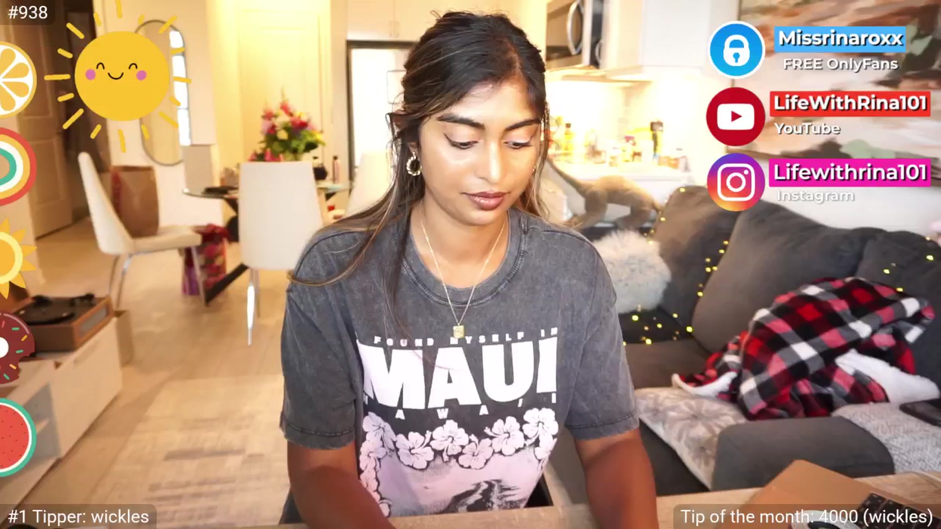Gallery image thumbnail from Missrinaroxx's myfreecams stream on, 08/18/2025, 23:12 image 18 of 20