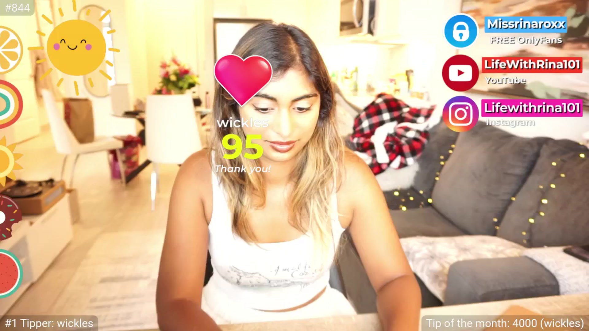 Gallery image thumbnail from Missrinaroxx's myfreecams stream on, 08/19/2025, 19:06 image 16 of 20
