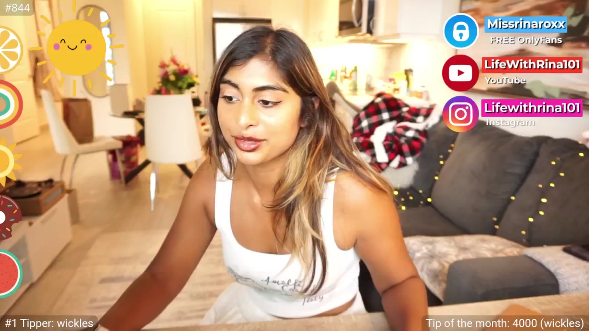 Gallery image thumbnail from Missrinaroxx's myfreecams stream on, 08/19/2025, 19:06 image 6 of 20