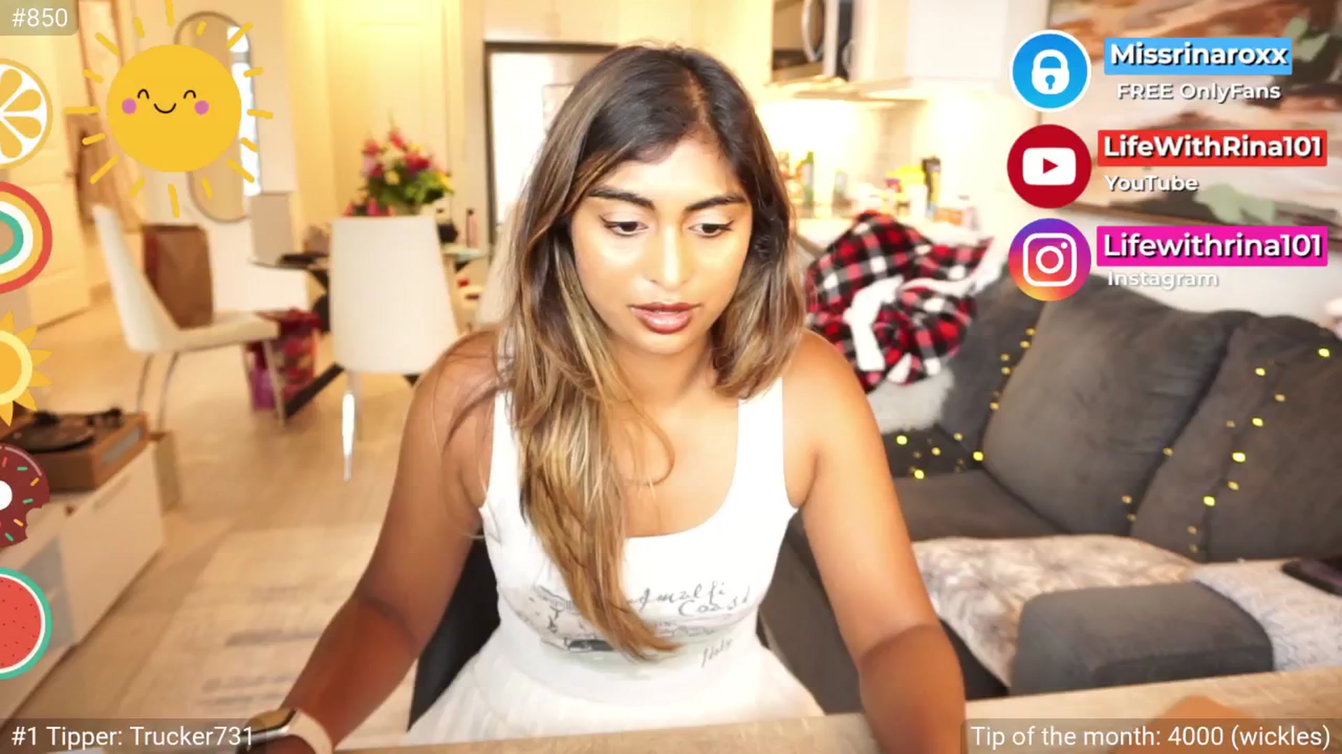 Gallery image thumbnail from Missrinaroxx's myfreecams stream on, 08/19/2025, 19:06 image 2 of 20