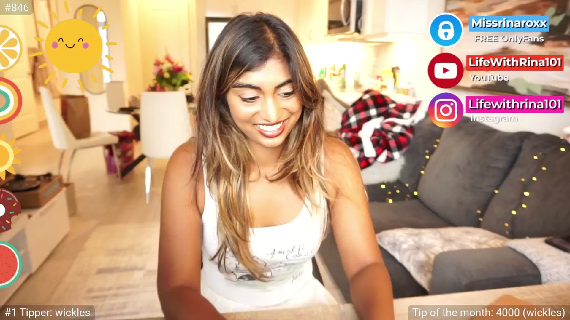Gallery image thumbnail from Missrinaroxx's myfreecams stream on, 08/19/2025, 19:06 image 4 of 20