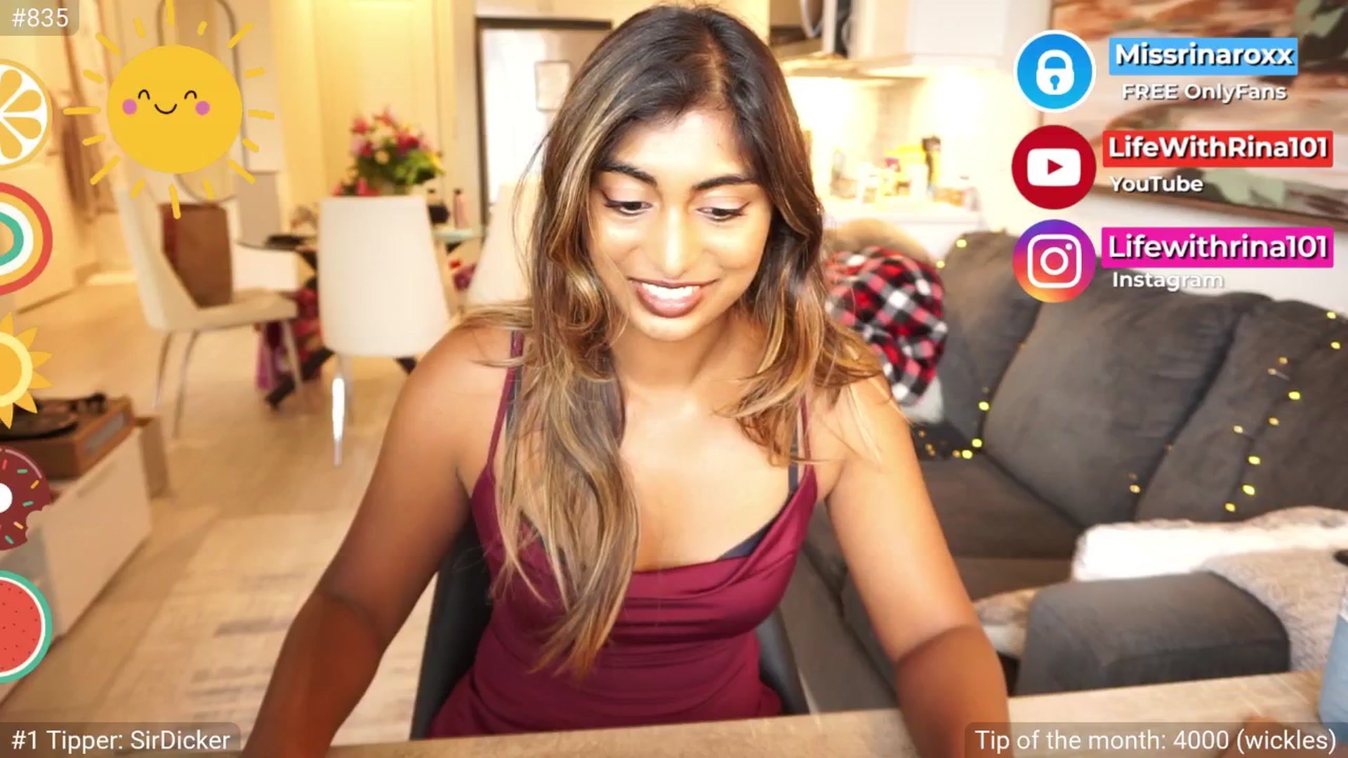 Gallery image thumbnail from Missrinaroxx's myfreecams stream on, 08/20/2025, 19:27 image 10 of 20