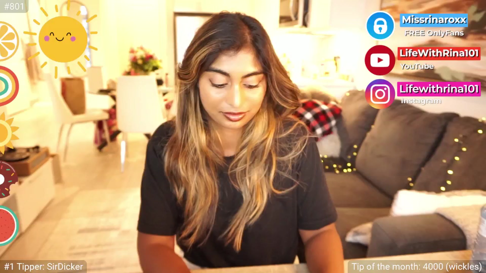 Gallery image thumbnail from Missrinaroxx's myfreecams stream on, 08/20/2025, 22:57 image 5 of 20