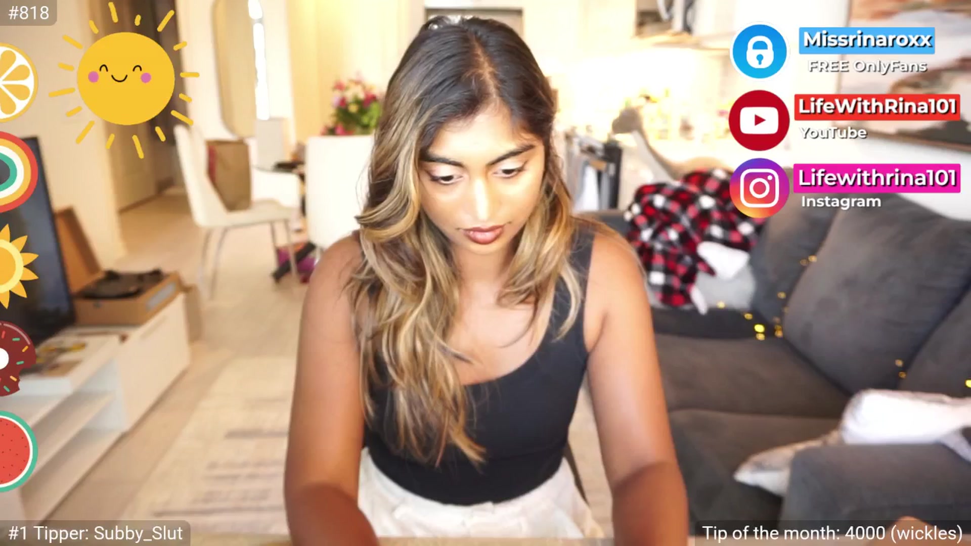 Gallery image thumbnail from Missrinaroxx's myfreecams stream on, 08/21/2025, 19:30 image 17 of 20