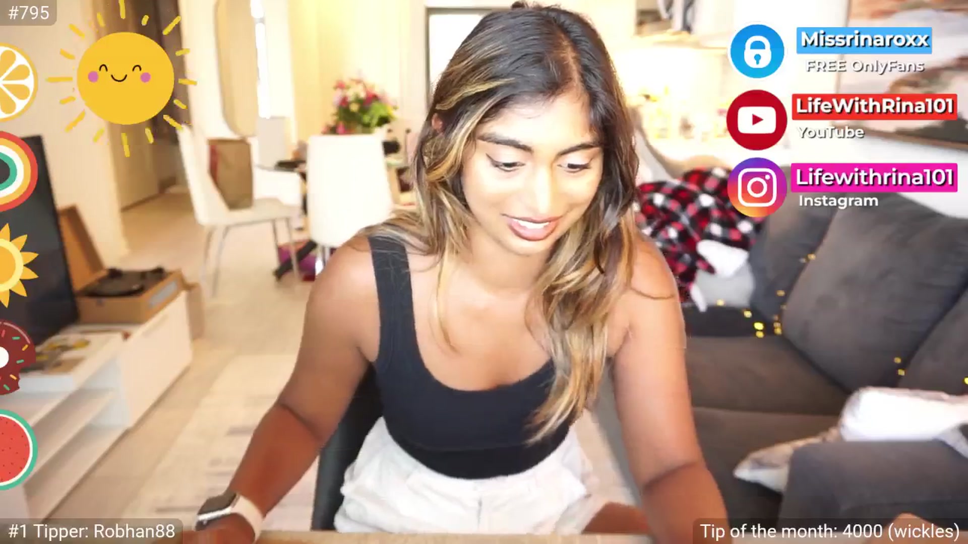 Gallery image thumbnail from Missrinaroxx's myfreecams stream on, 08/21/2025, 19:30 image 19 of 20