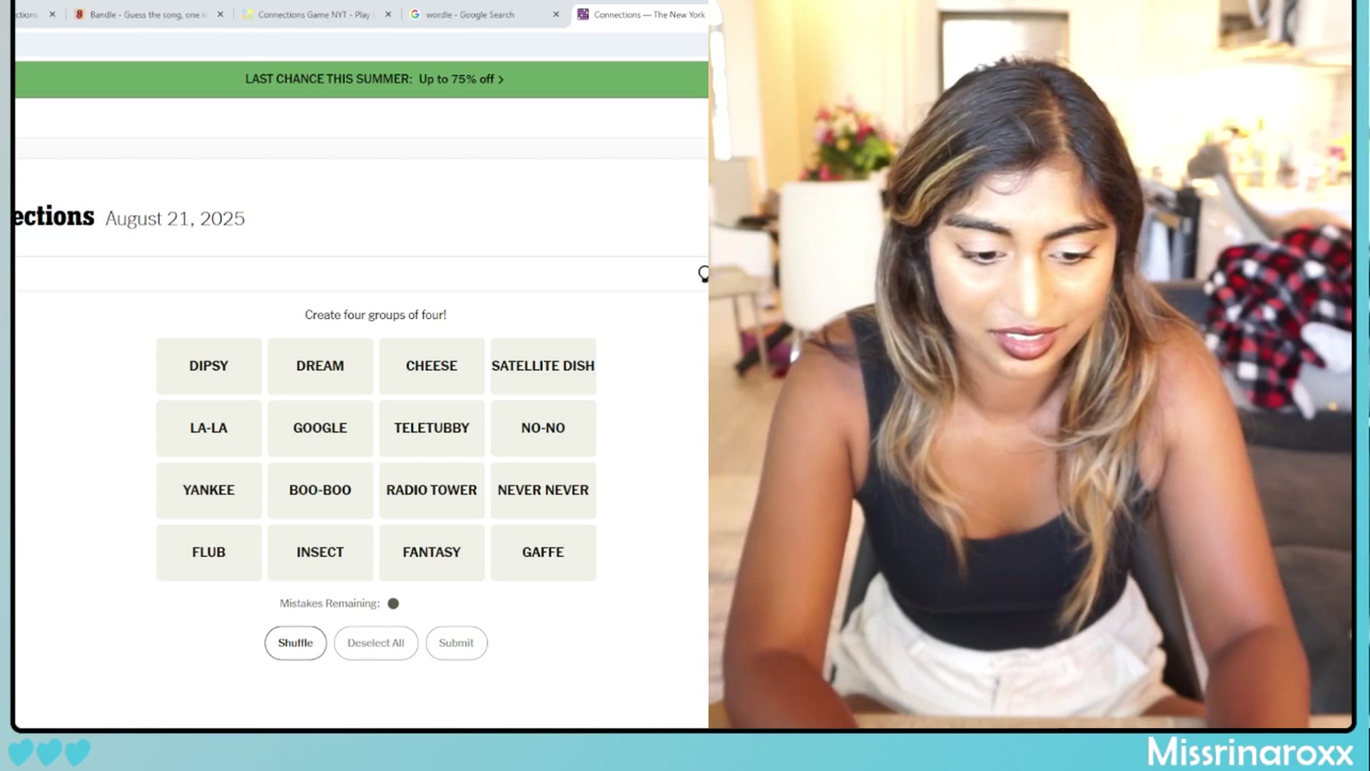 Gallery image thumbnail from Missrinaroxx's myfreecams stream on, 08/21/2025, 19:30 image 3 of 20