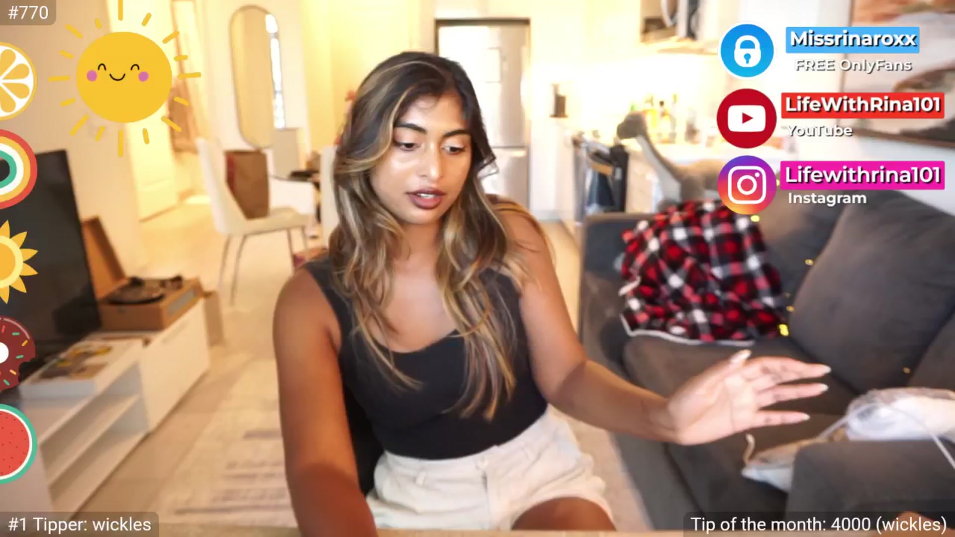 Gallery image thumbnail from Missrinaroxx's myfreecams stream on, 08/21/2025, 22:54 image 20 of 20