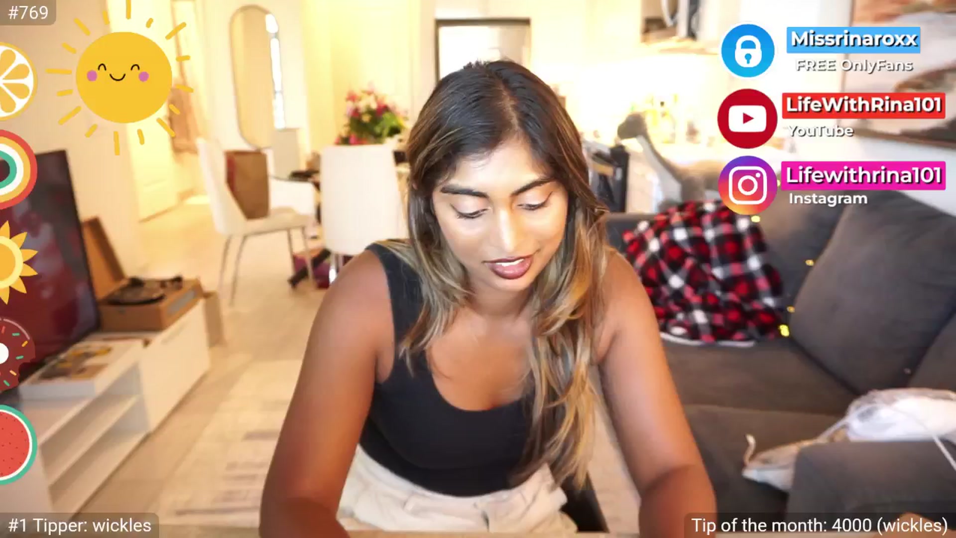 Gallery image thumbnail from Missrinaroxx's myfreecams stream on, 08/21/2025, 22:54 image 18 of 20