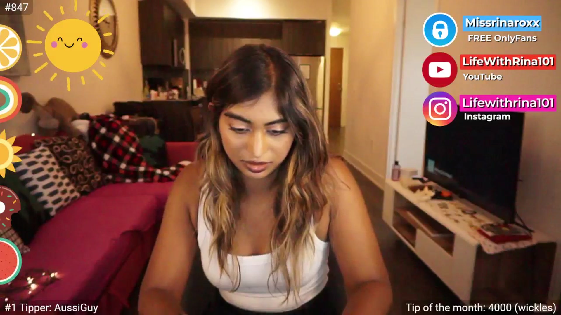 Gallery image thumbnail from Missrinaroxx's myfreecams stream on, 08/26/2025, 23:11 image 13 of 20