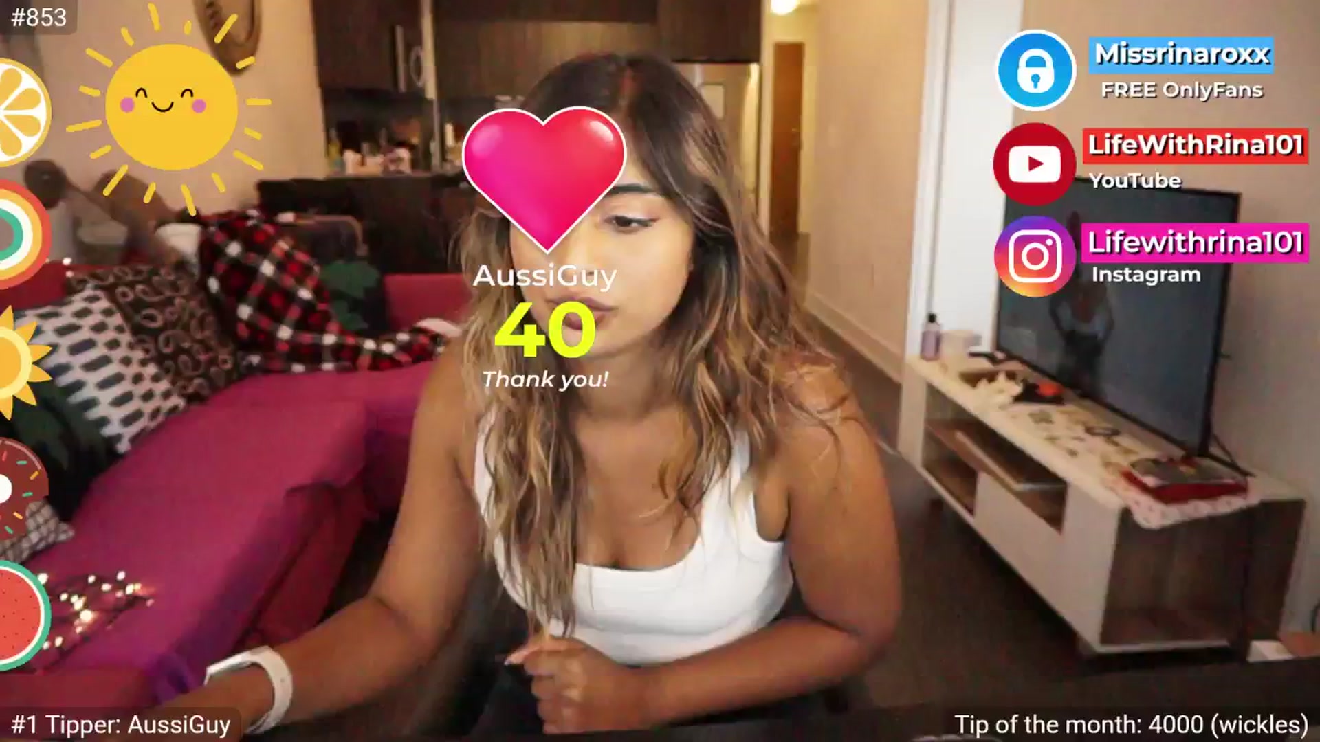 Gallery image thumbnail from Missrinaroxx's myfreecams stream on, 08/26/2025, 23:11 image 1 of 20