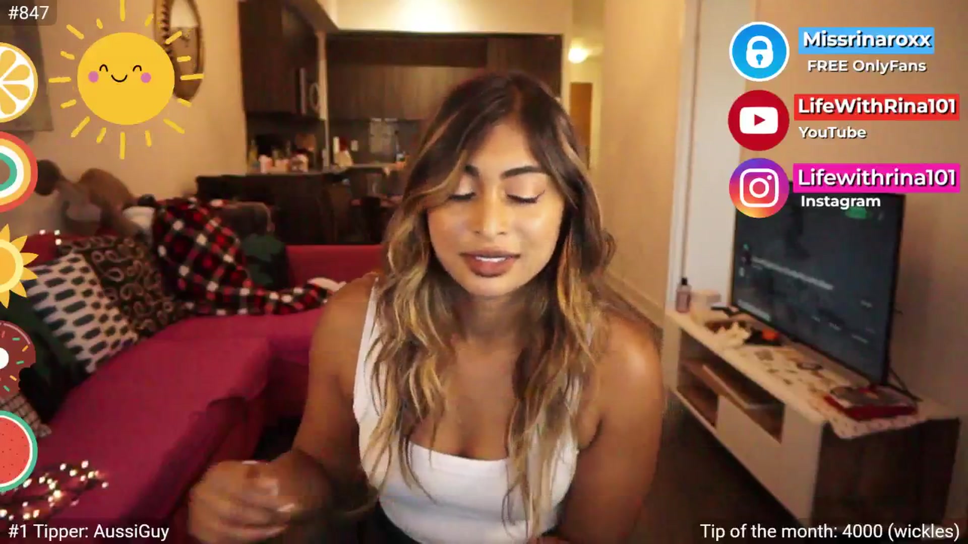Gallery image thumbnail from Missrinaroxx's myfreecams stream on, 08/26/2025, 23:11 image 11 of 20