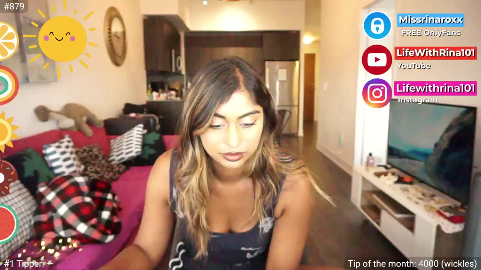 Gallery image thumbnail from Missrinaroxx's myfreecams stream on, 08/27/2025, 23:07 image 7 of 20