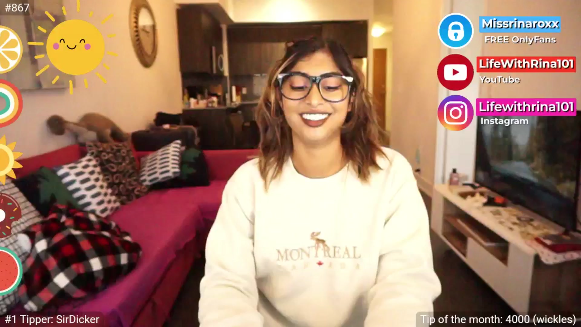 Gallery image thumbnail from Missrinaroxx's myfreecams stream on, 08/28/2025, 19:30 image 10 of 20