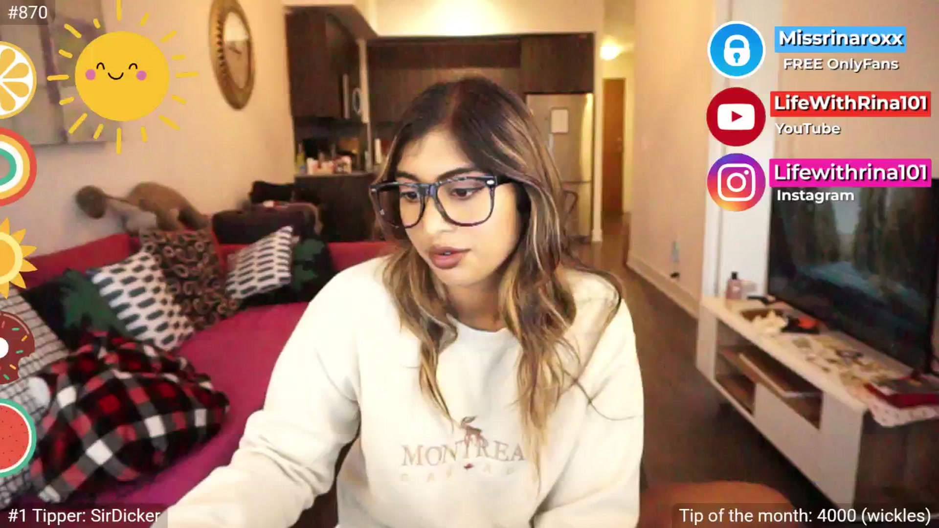 Gallery image thumbnail from Missrinaroxx's myfreecams stream on, 08/28/2025, 19:30 image 8 of 20