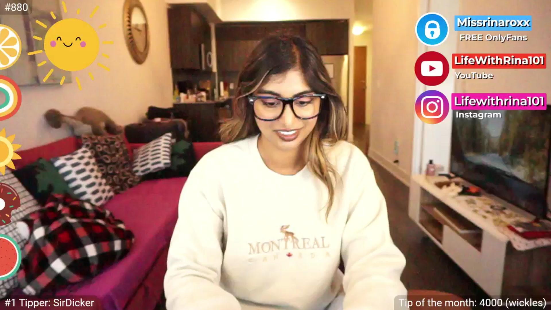 Gallery image thumbnail from Missrinaroxx's myfreecams stream on, 08/28/2025, 19:30 image 7 of 20