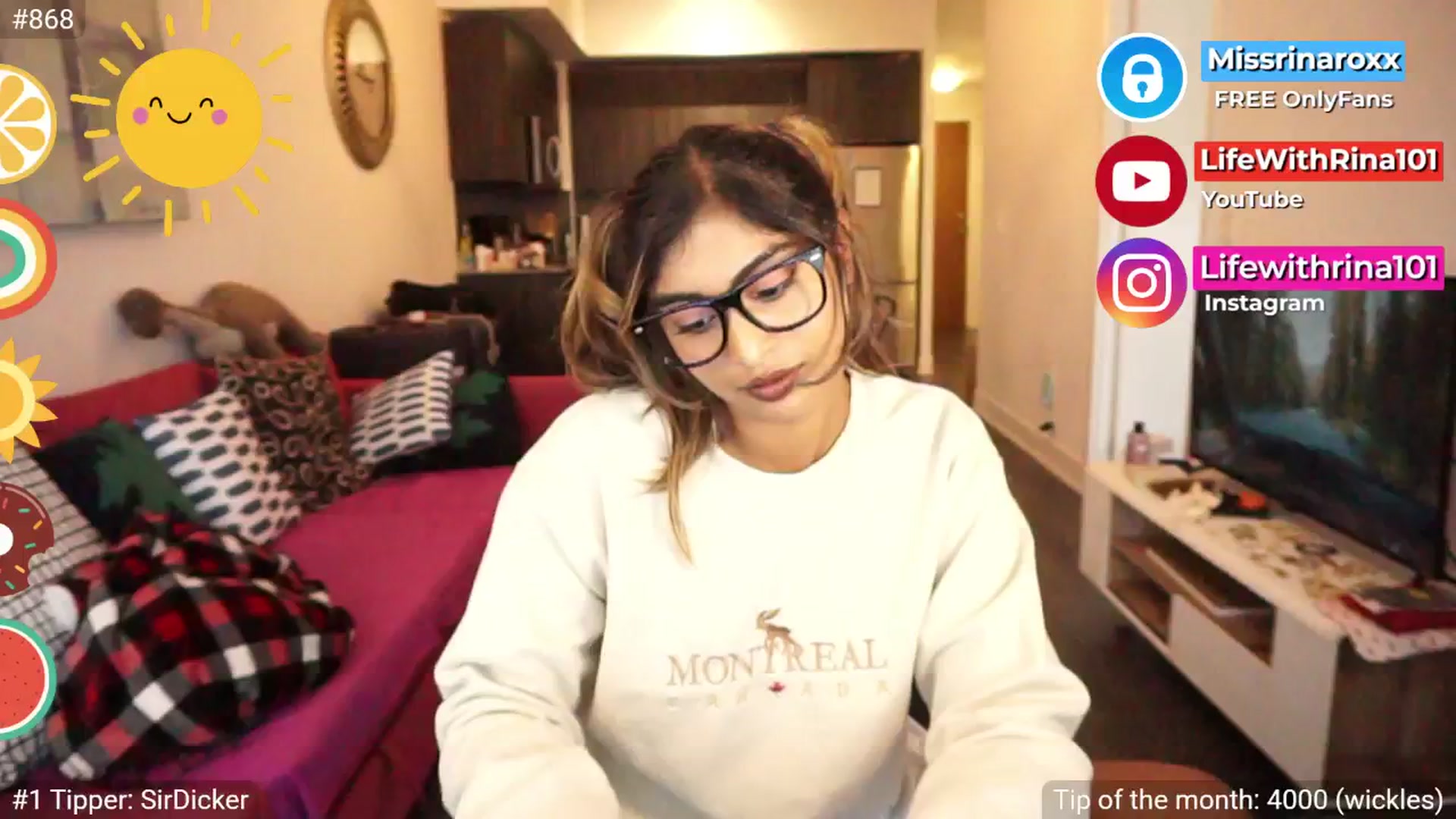 Gallery image thumbnail from Missrinaroxx's myfreecams stream on, 08/28/2025, 19:30 image 17 of 20