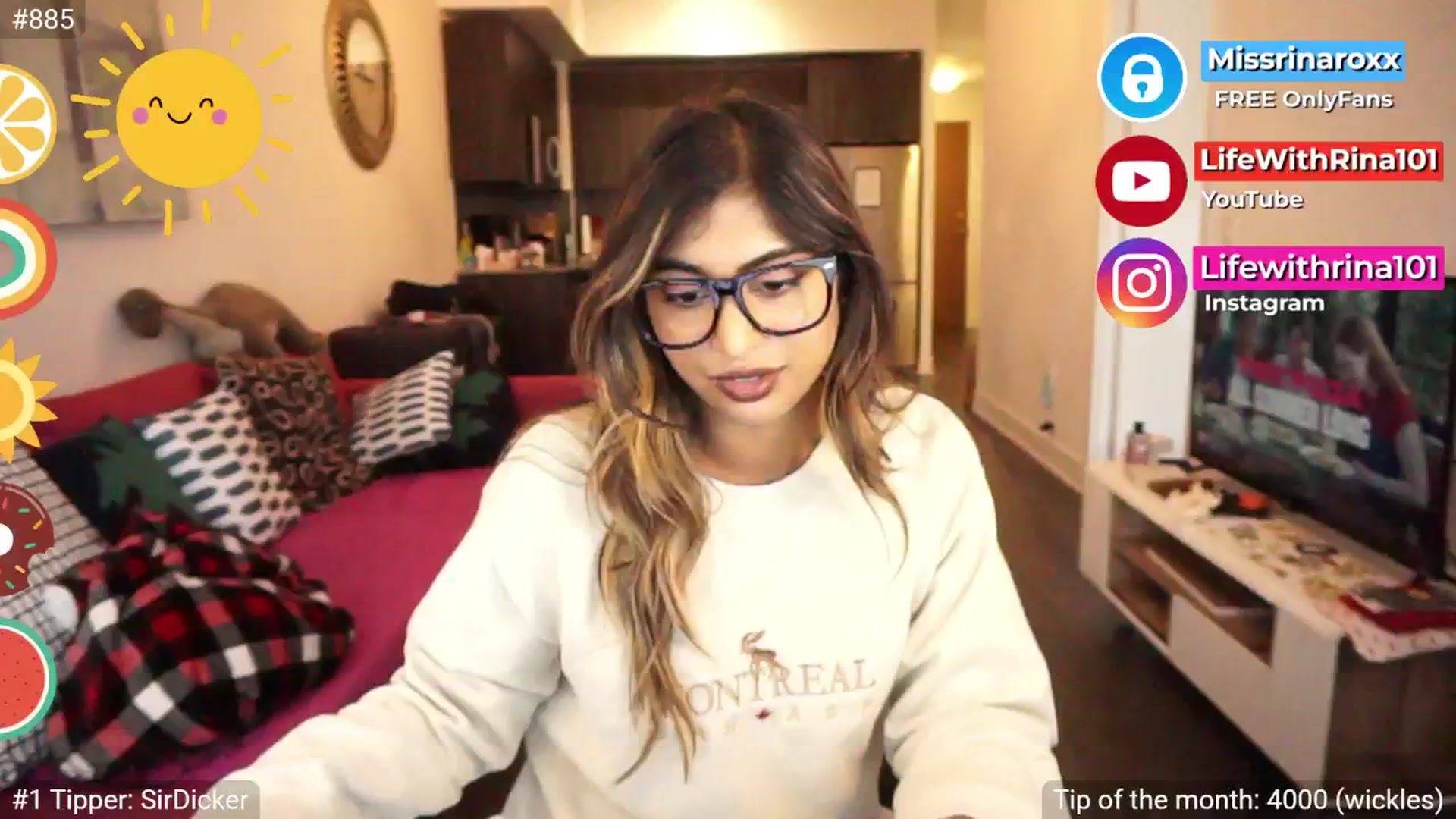 Gallery image thumbnail from Missrinaroxx's myfreecams stream on, 08/28/2025, 19:30 image 4 of 20