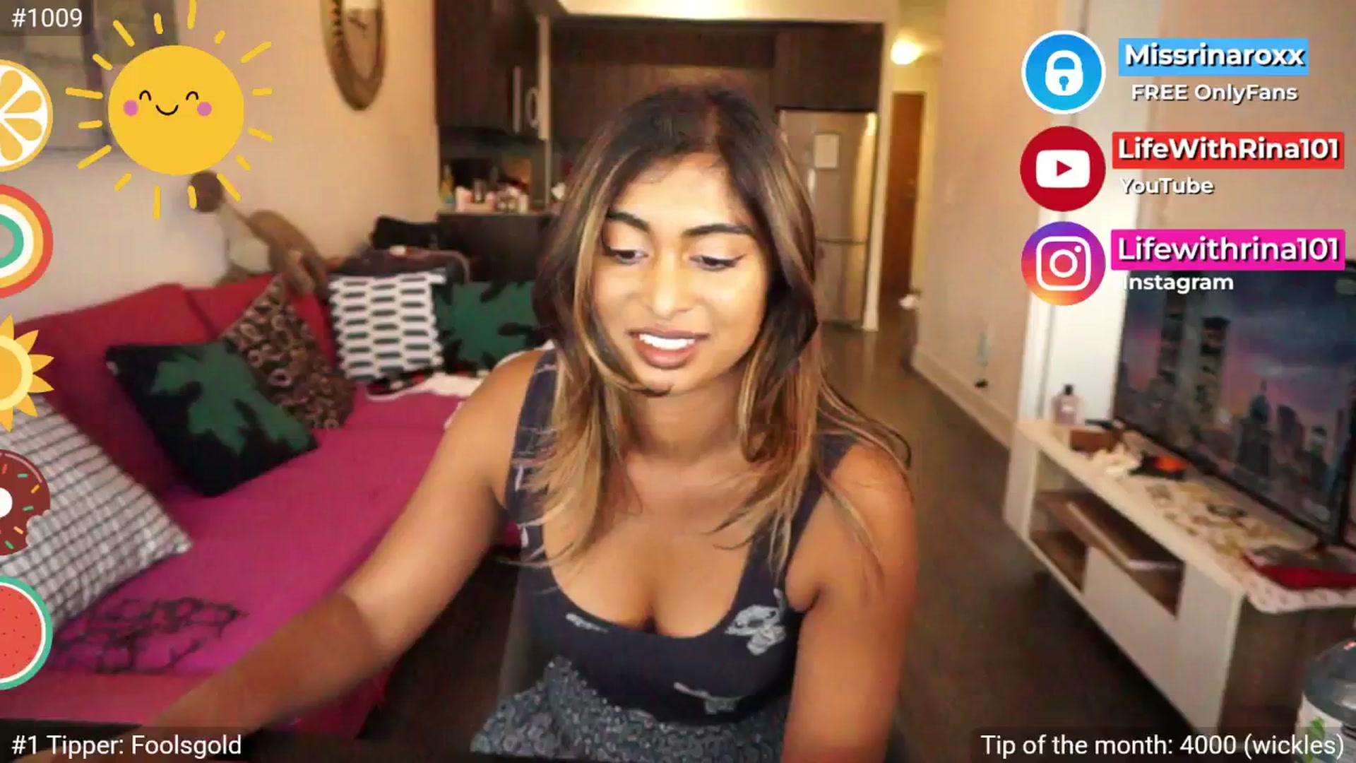 Gallery image thumbnail from Missrinaroxx's myfreecams stream on, 08/31/2025, 23:09 image 15 of 20