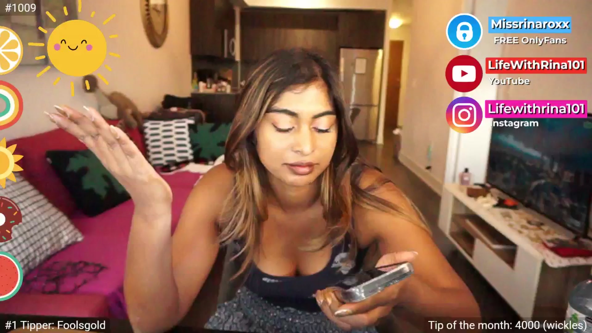 Gallery image thumbnail from Missrinaroxx's myfreecams stream on, 08/31/2025, 23:09 image 16 of 20