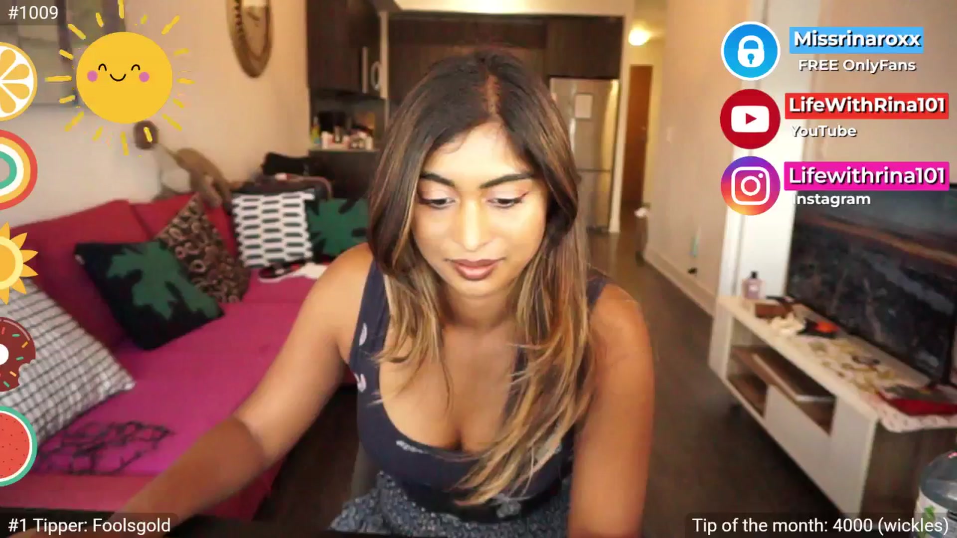 Gallery image thumbnail from Missrinaroxx's myfreecams stream on, 08/31/2025, 23:09 image 13 of 20