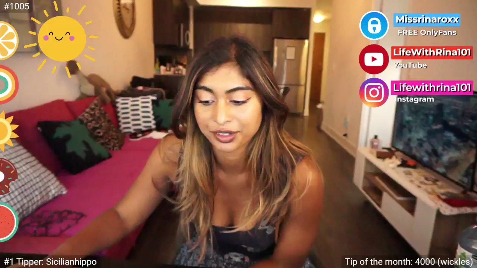 Gallery image thumbnail from Missrinaroxx's myfreecams stream on, 08/31/2025, 23:09 image 18 of 20