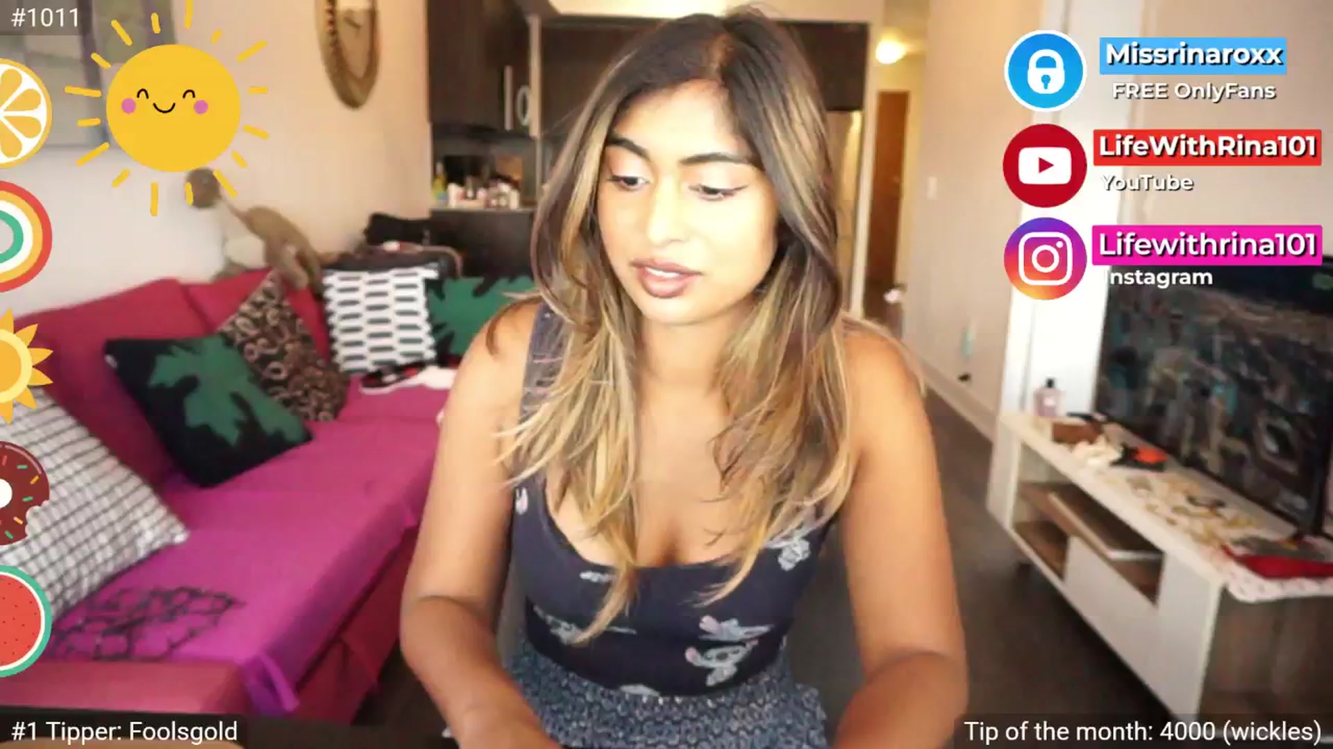 Gallery image thumbnail from Missrinaroxx's myfreecams stream on, 08/31/2025, 23:09 image 2 of 20