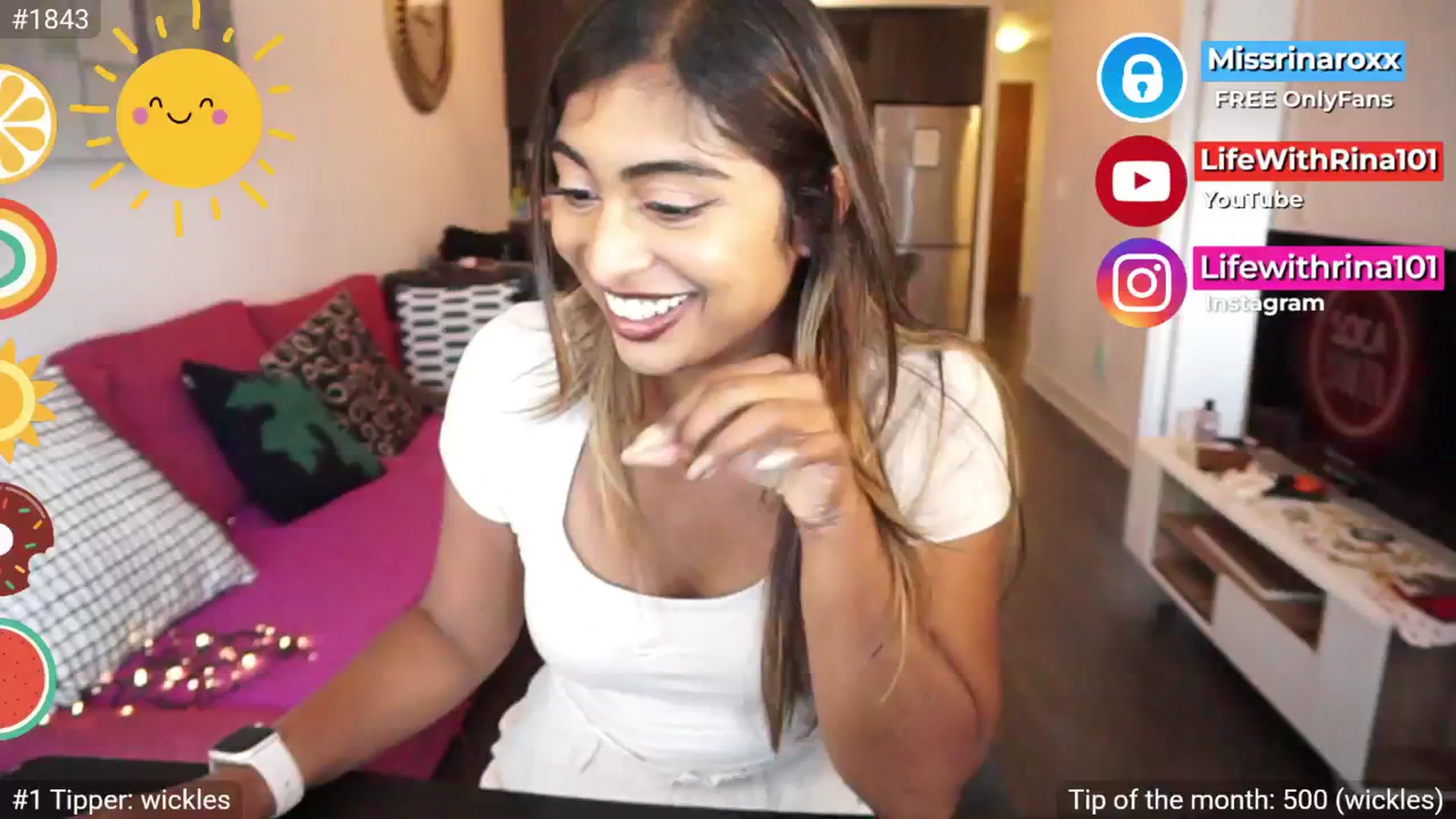 Gallery image thumbnail from Missrinaroxx's myfreecams stream on, 09/02/2025, 19:06 image 16 of 20