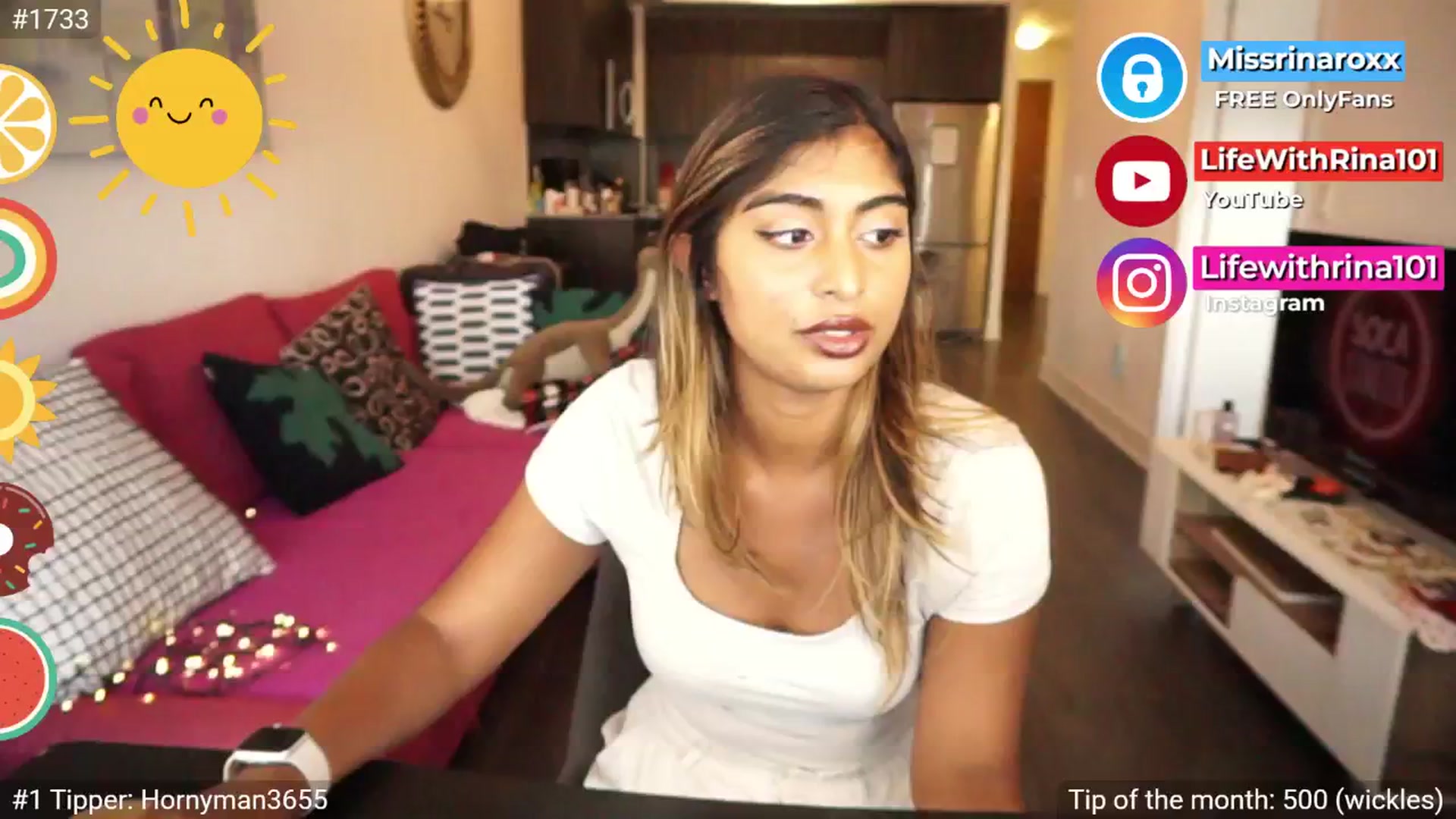 Gallery image thumbnail from Missrinaroxx's myfreecams stream on, 09/02/2025, 22:25 image 15 of 20